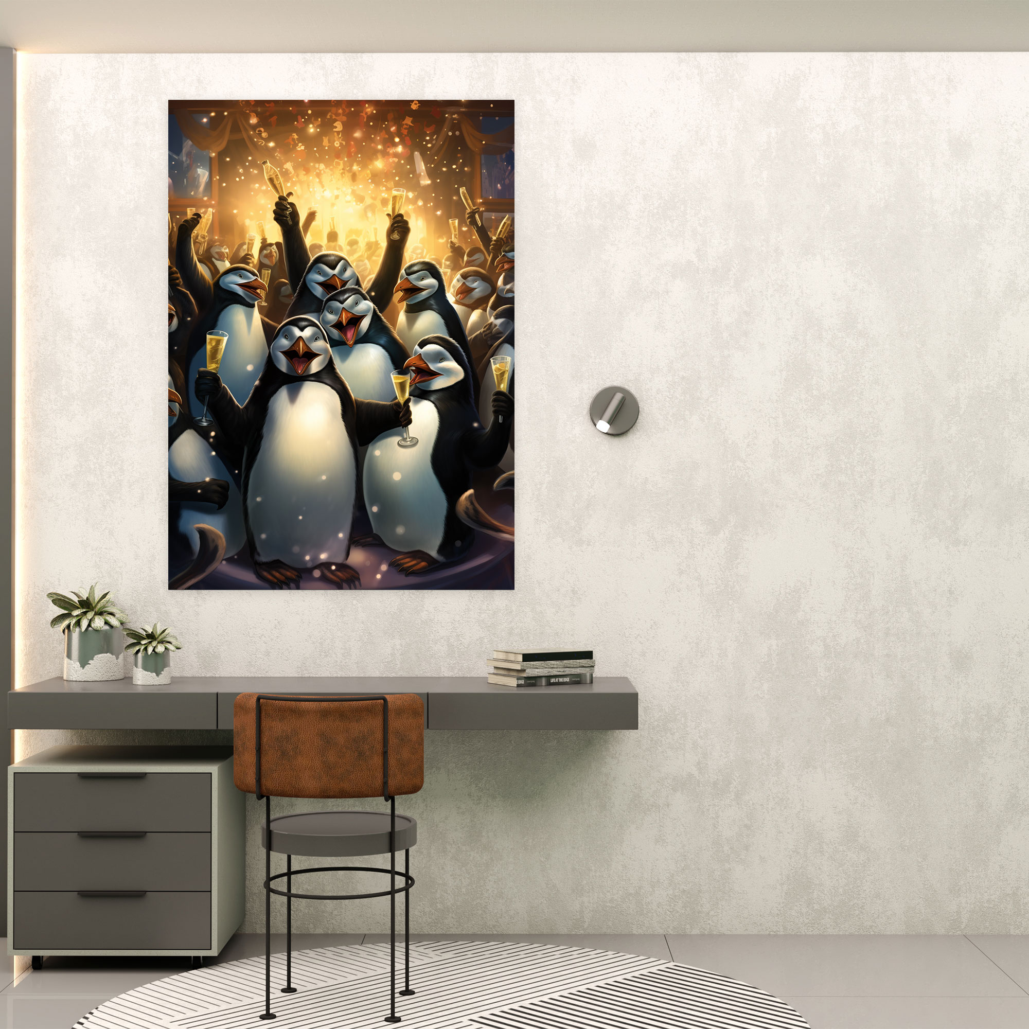 Animals Dressed Like Humans Wall Decoration - Animals Dressed Like Humans, Wall Decoration, Canvas Wall Art, Canvas Print
