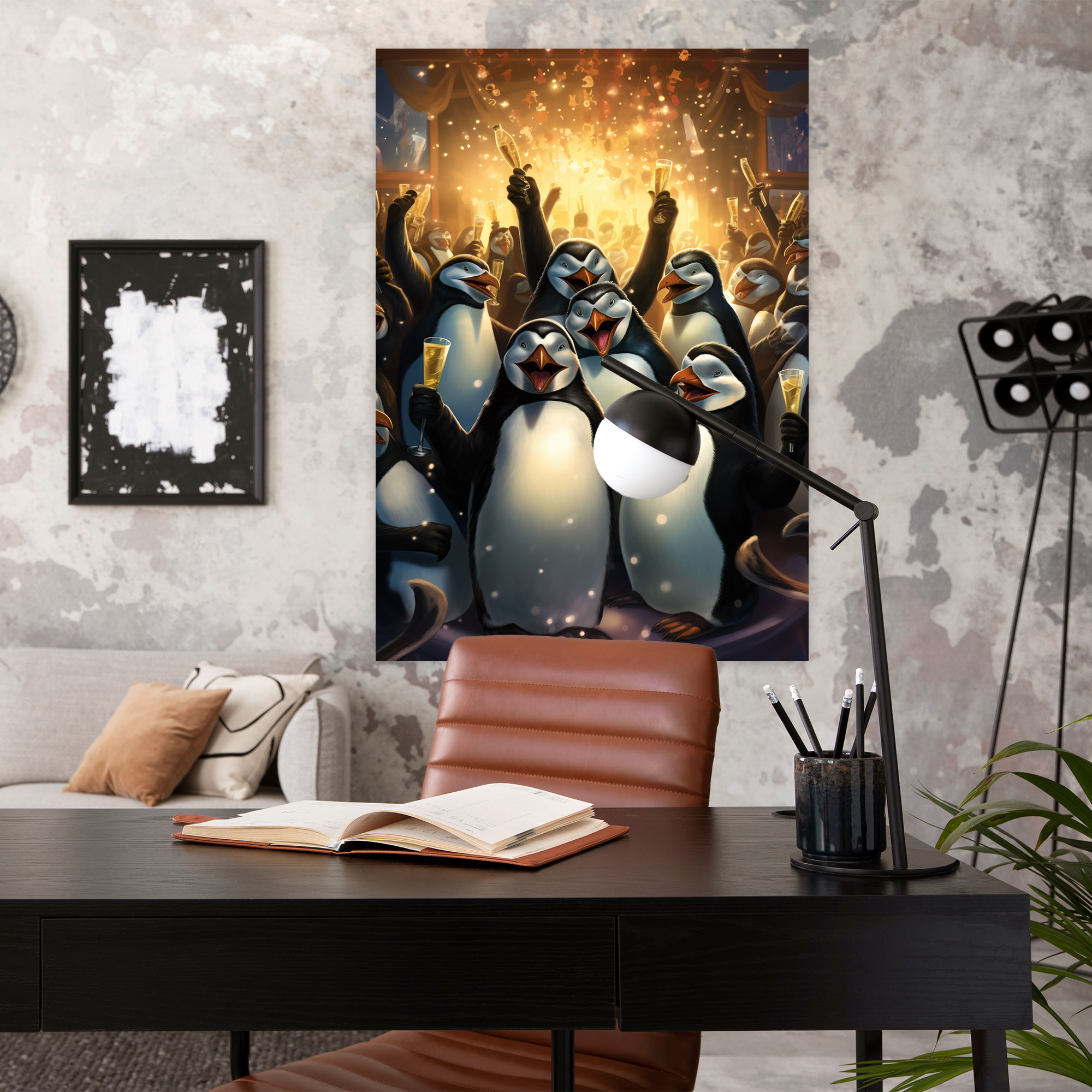 Animals Dressed Like Humans Wall Decoration - Animals Dressed Like Humans, Wall Decoration, Canvas Wall Art, Canvas Print