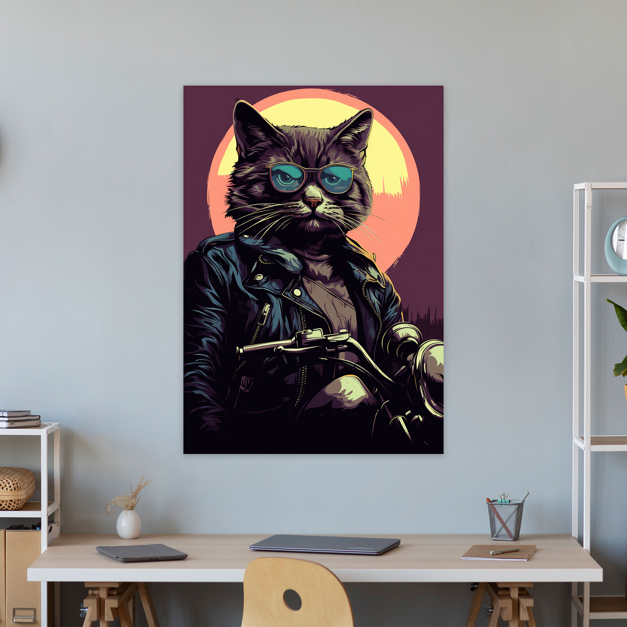Animals Dressed Like Humans Wall Art - Animals Dressed Like Humans, High Quality Canvas Print, Wall Art, Wall Decoration