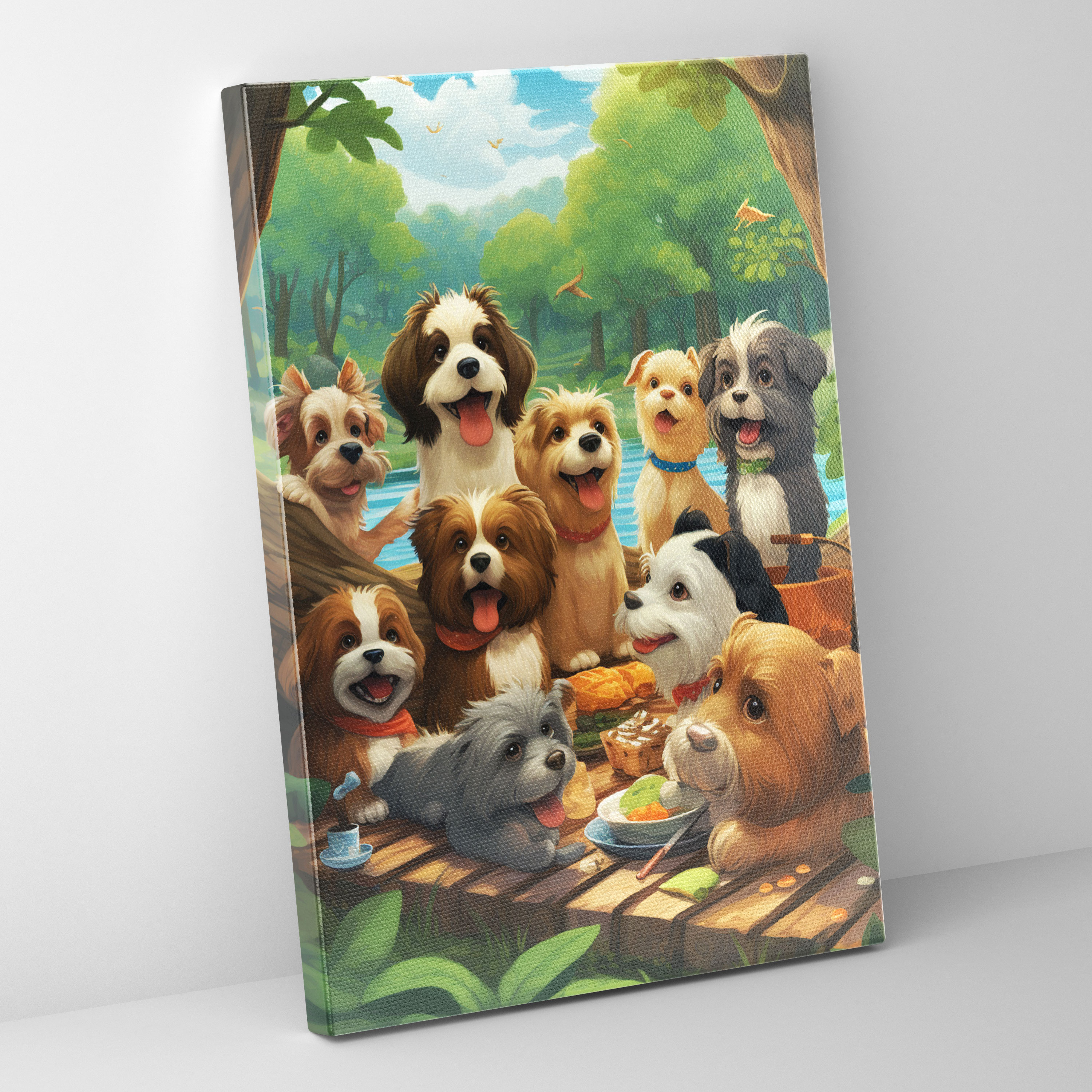 Animals Dressed Like Humans Wall Art - Animals Dressed Like Humans, Home Decoration, Wall Art, Animals Dressed Like Humans