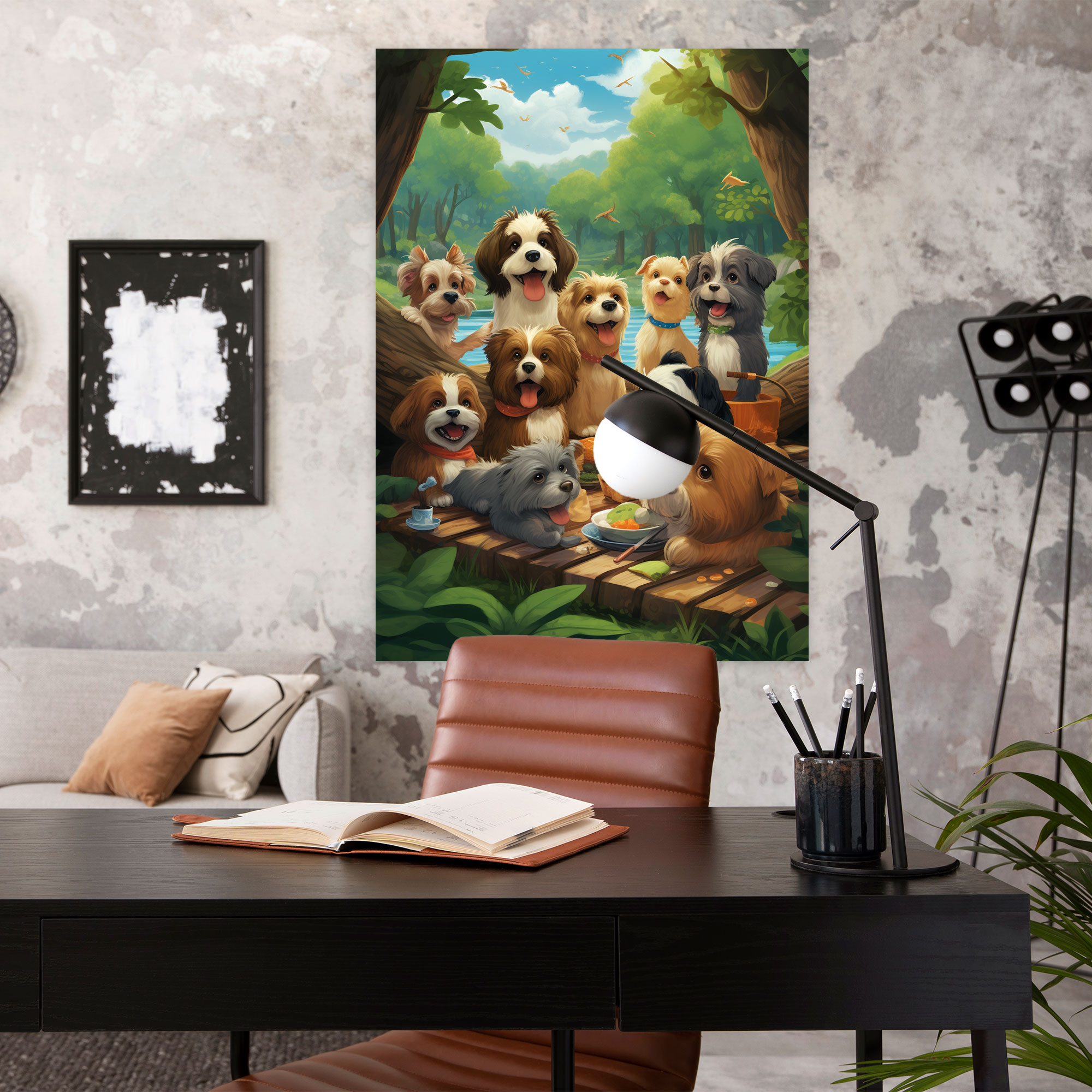 Animals Dressed Like Humans Wall Art - Animals Dressed Like Humans, Home Decoration, Wall Art, Animals Dressed Like Humans