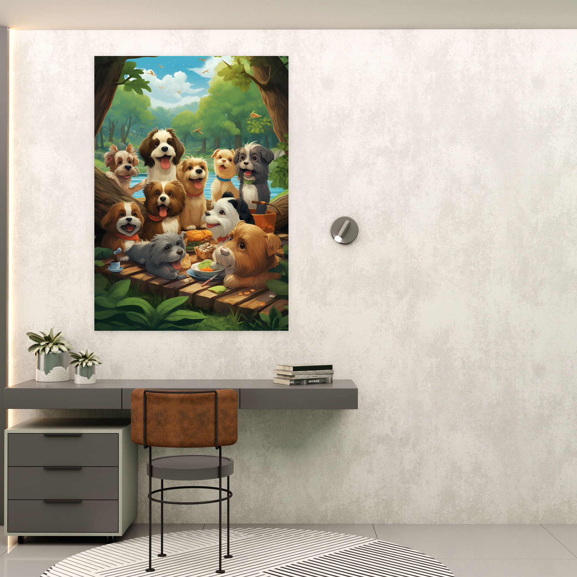 Animals Dressed Like Humans Wall Art - Animals Dressed Like Humans, Home Decoration, Wall Art, Animals Dressed Like Humans