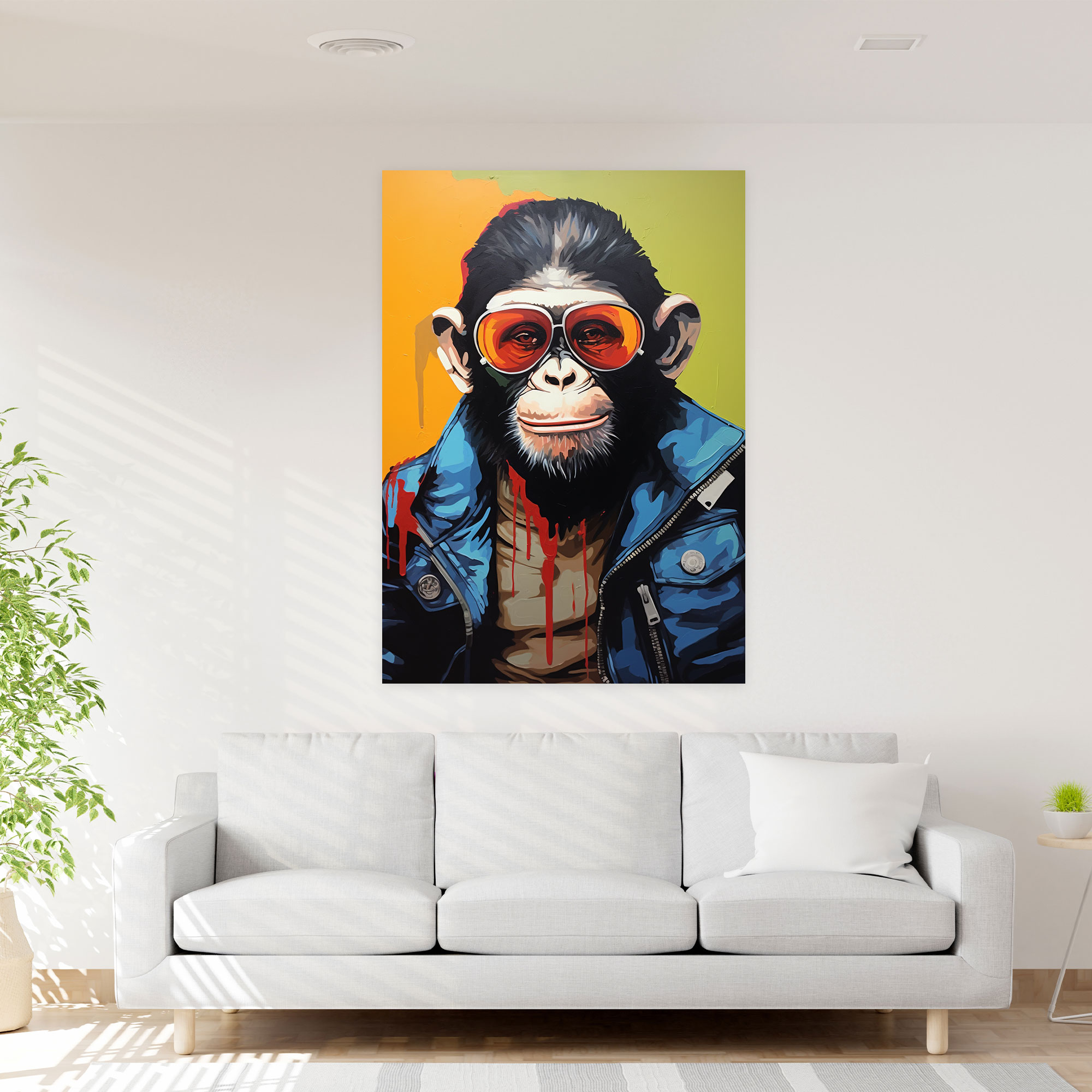 Animals Dressed Like Humans Canvas Print - Animals Dressed Like Humans, Uniqueness, Animals Dressed Like Humans, Canvas