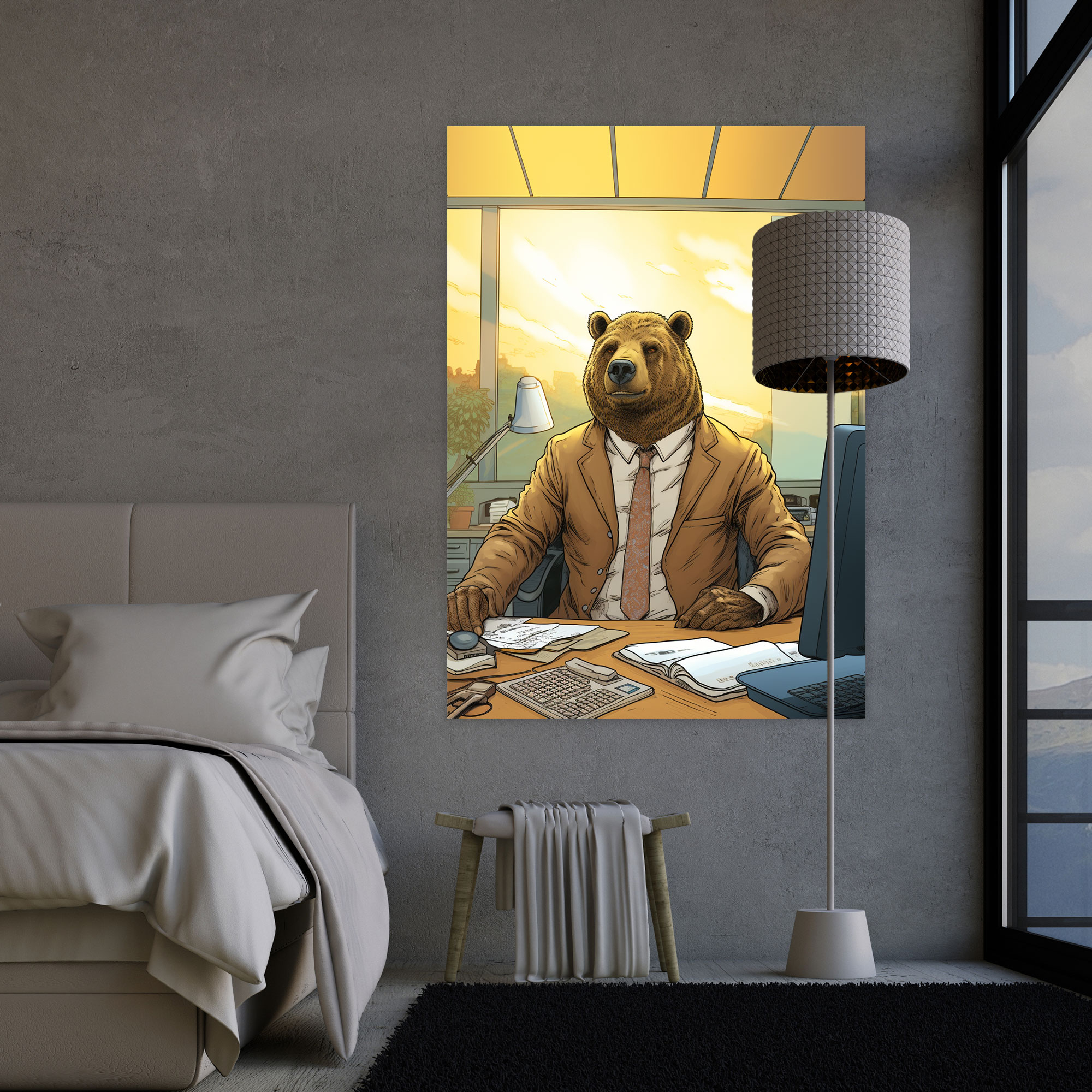 Animals Dressed Like Humans Wall Art - Animals Dressed Like Humans, Canvas Print, Home Decoration, Animals Dressed Like Humans