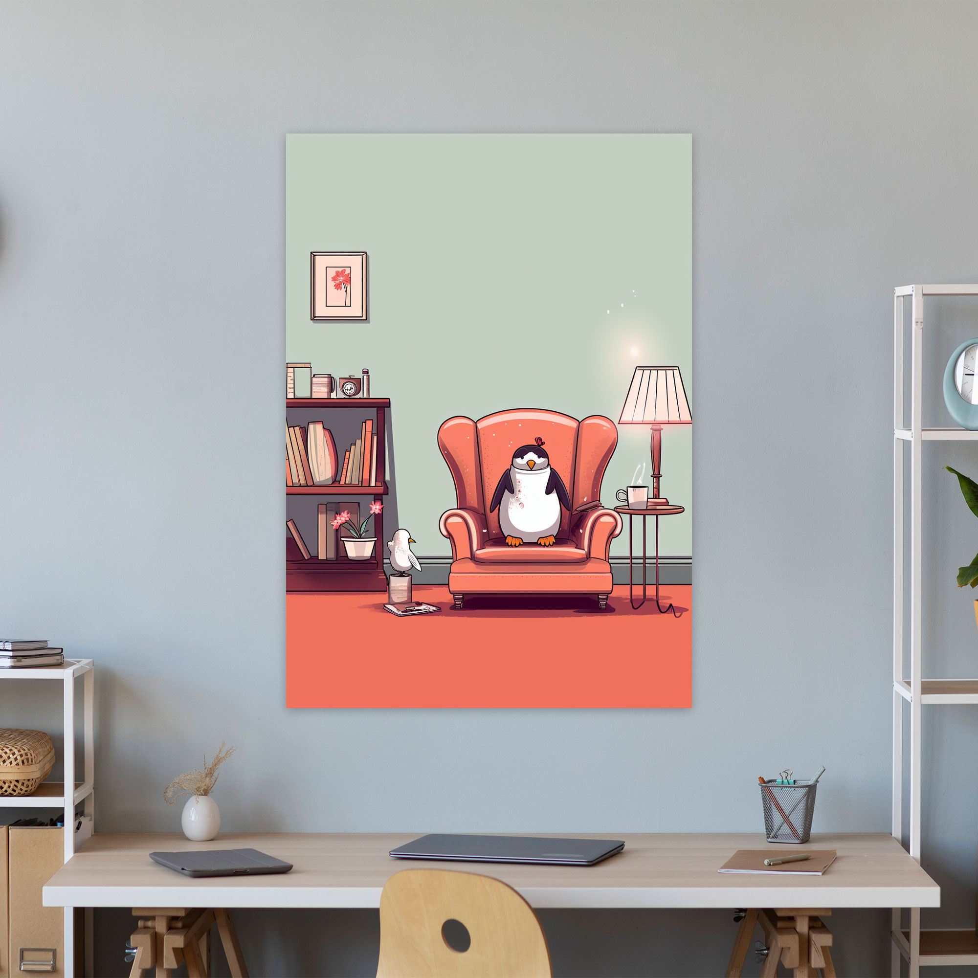 Animals Dressed Like Humans Wall Art - Animals Dressed Like Humans, Wall Decoration, Canvas, Wall Art