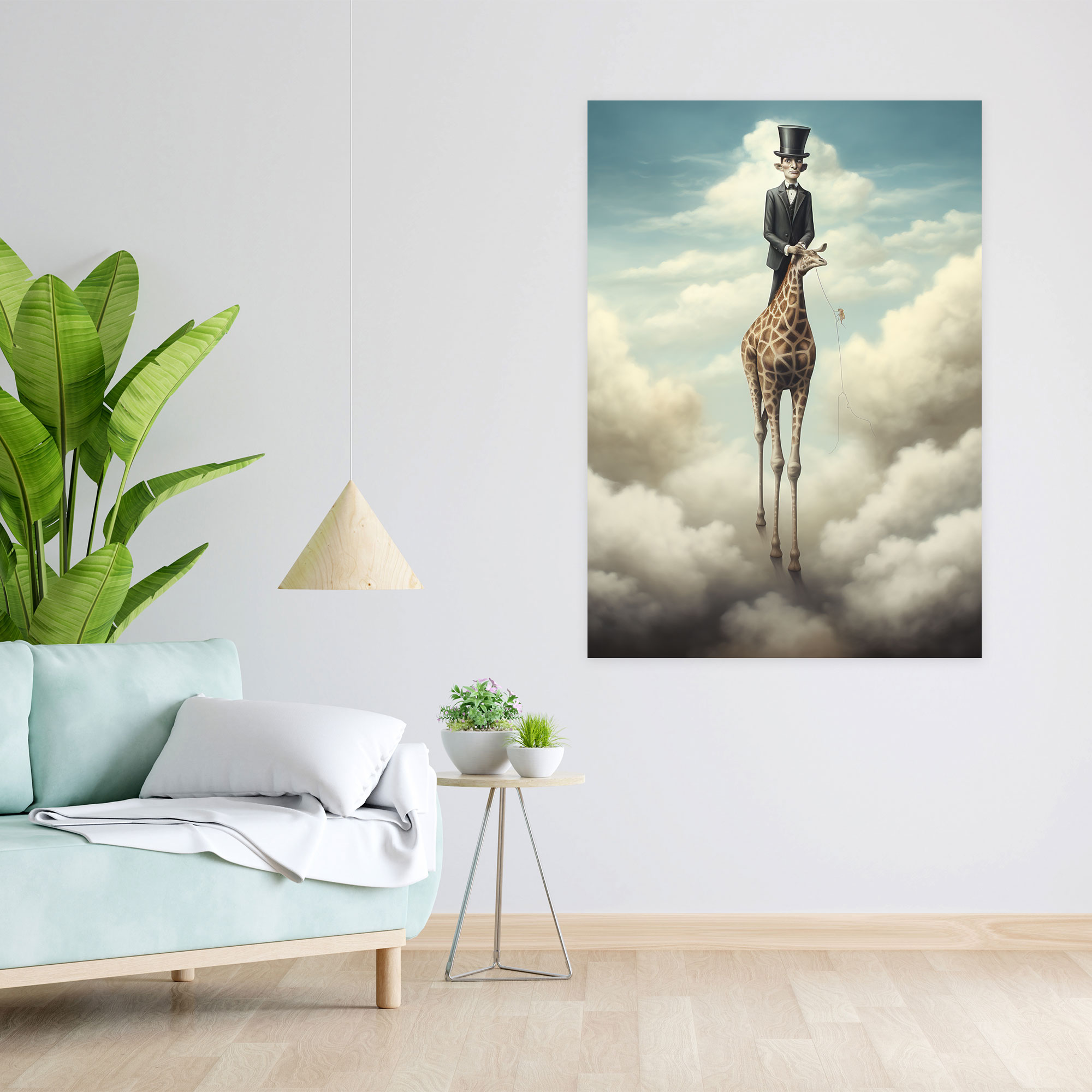 Animals Dressed Like Humans Wall Decoration - Animals Dressed Like Humans, Canvas Print, Home Decoration, Wall Decoration