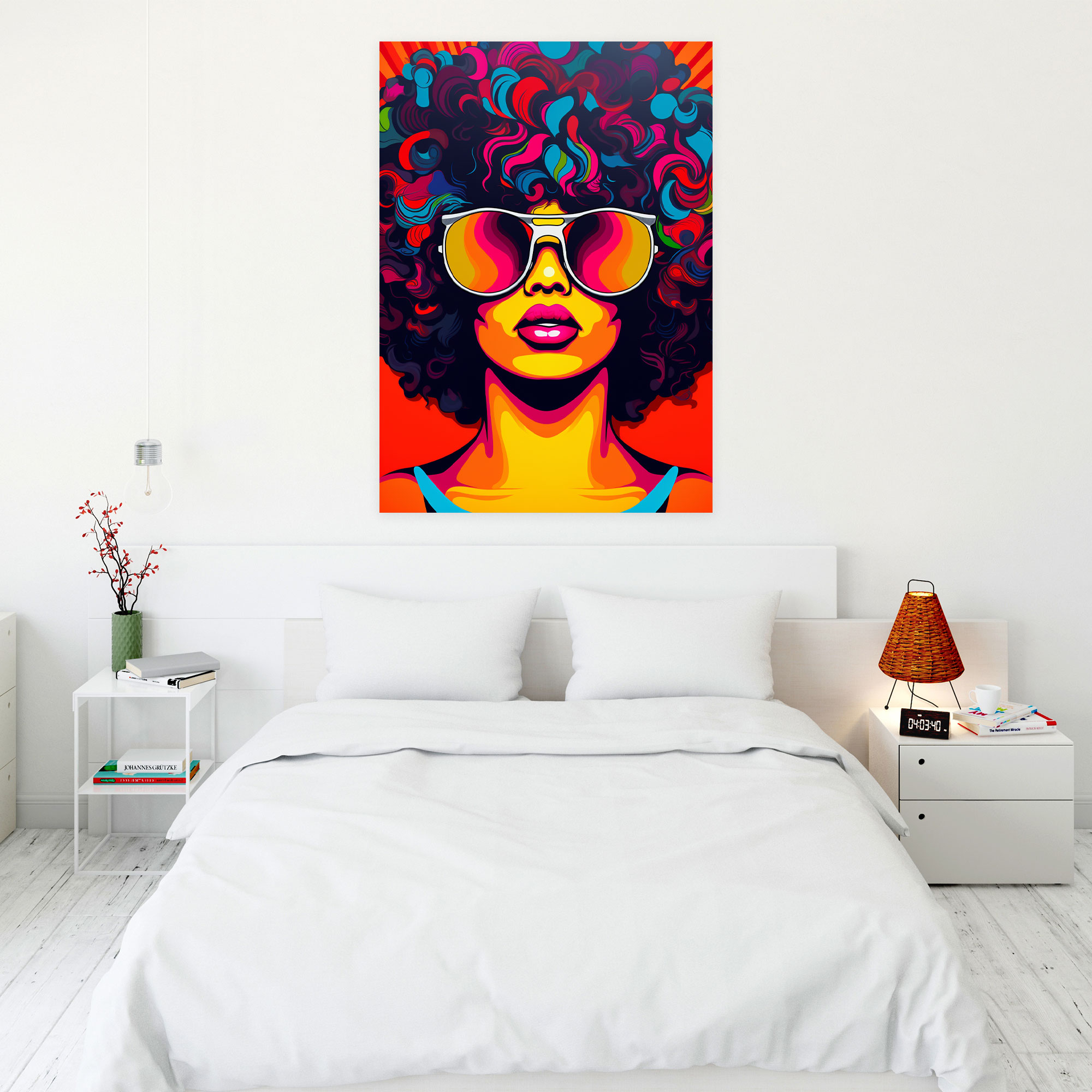 Afro Wall Art - Afro, Afro, Canvas, Canvas Wall Art