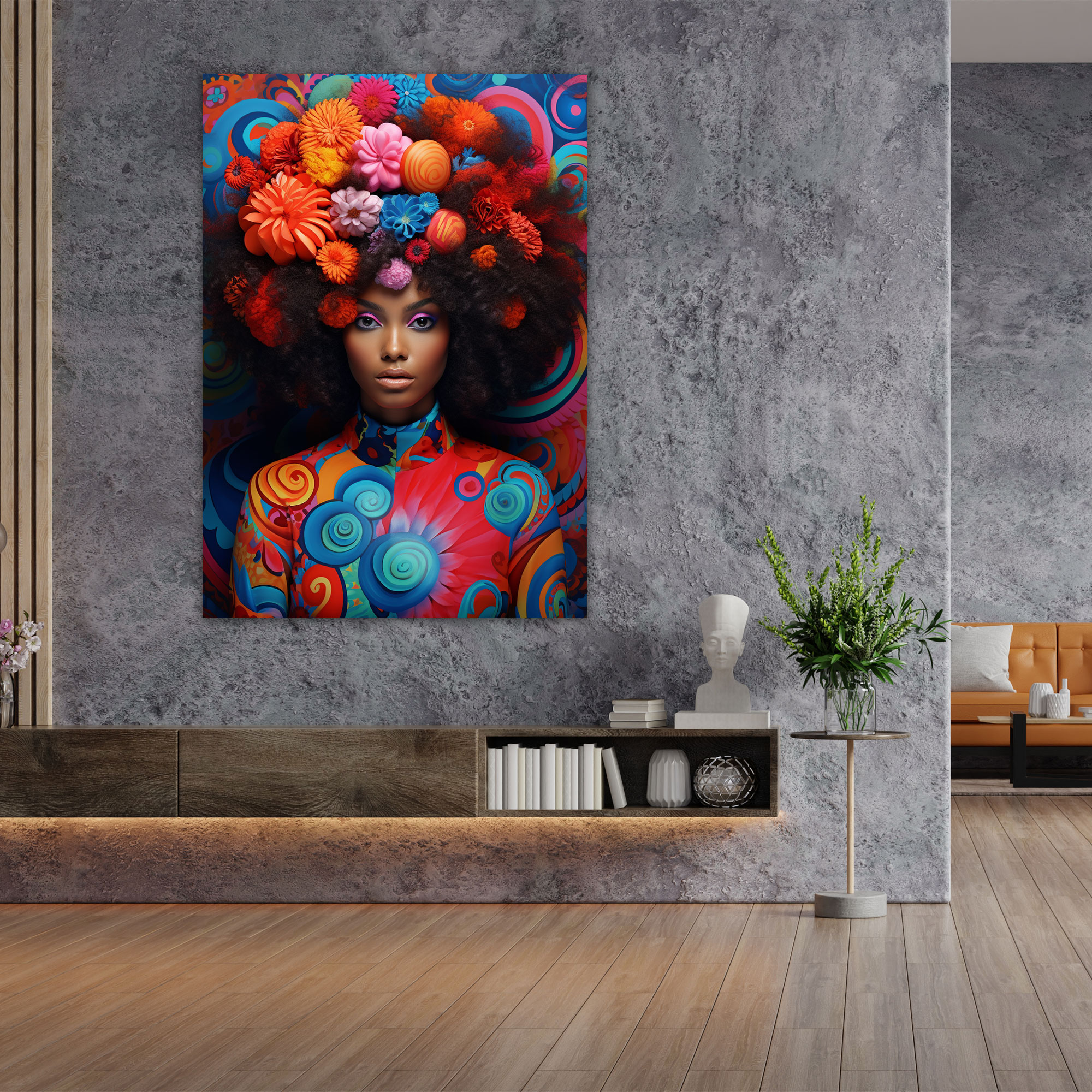 Afro Artistry Wall Art - Afro, Afro Artistry, Expressing Identity, Afro