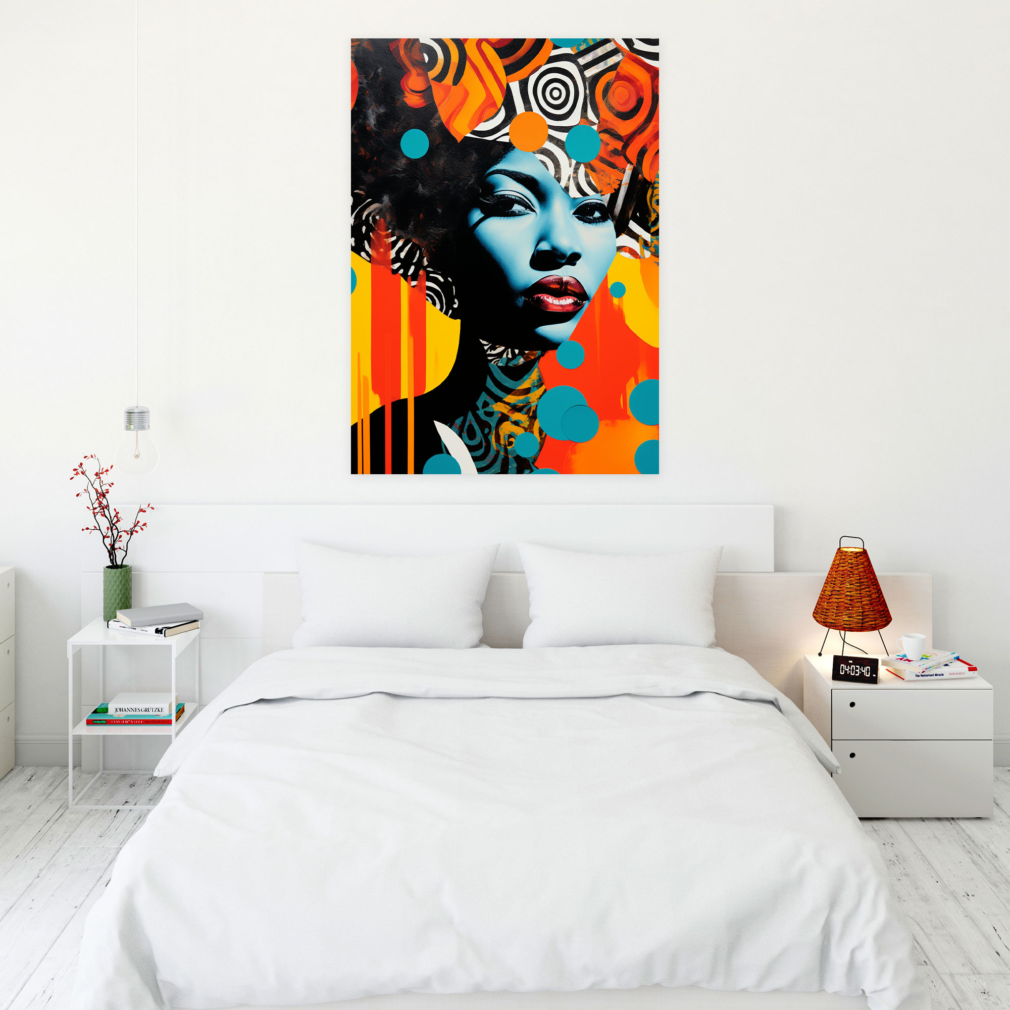Afro Patterns Wall Decoration - Afro, Home Decoration, Afro, Wall Decoration