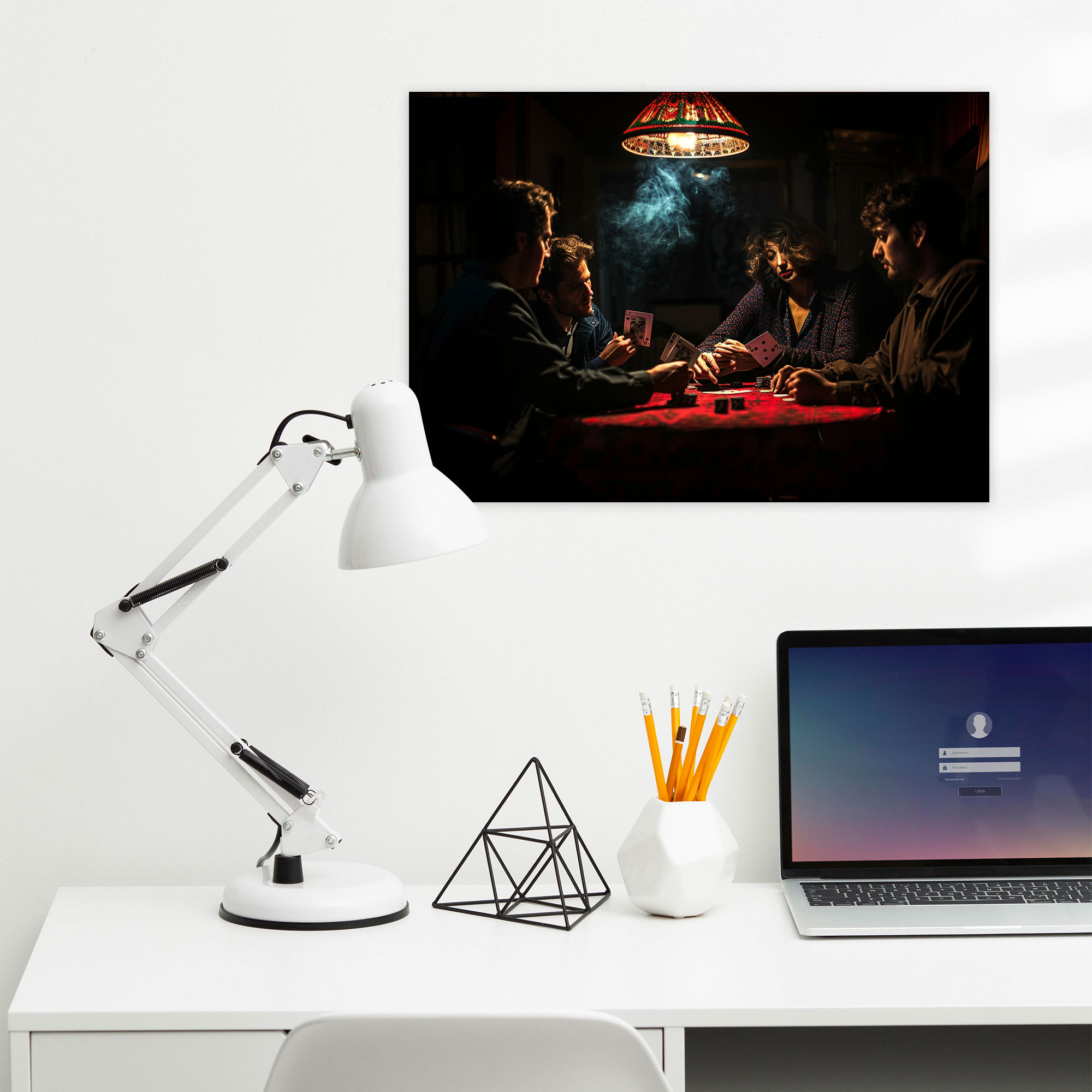 Caravaggio Style Canvas Print - The Card Players Wall Art - Caravaggio, Caravaggio Style, Canvas, Canvas Print