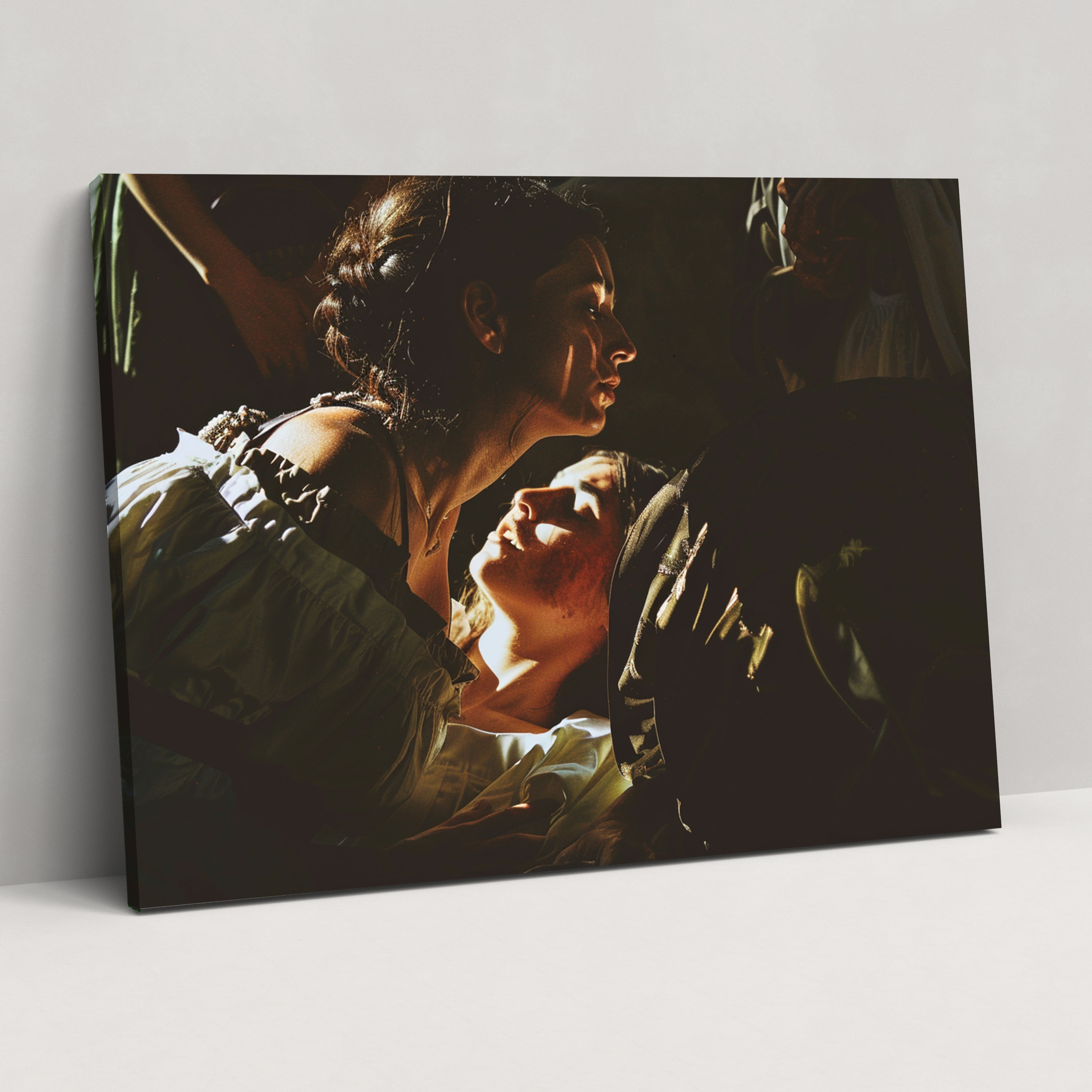 Caravaggio Style Wall Decoration - Dramatic Biblical Scene Canvas Print - Caravaggio, Caravaggio Style, Wall Decoration, Canvas Print