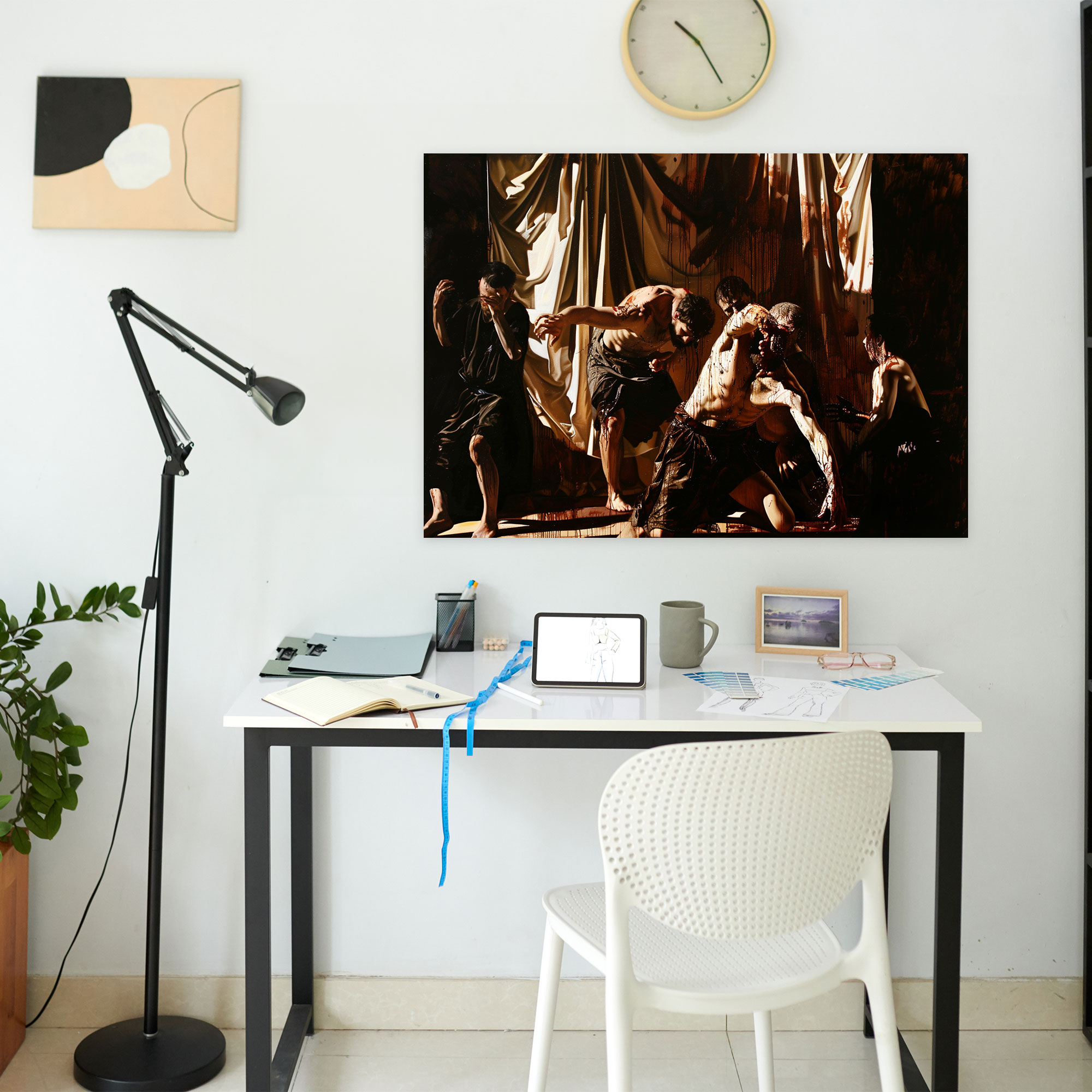 Caravaggio Style Canvas Print - Caravaggio, Home Decoration, Wall Art, Caravaggio Style
