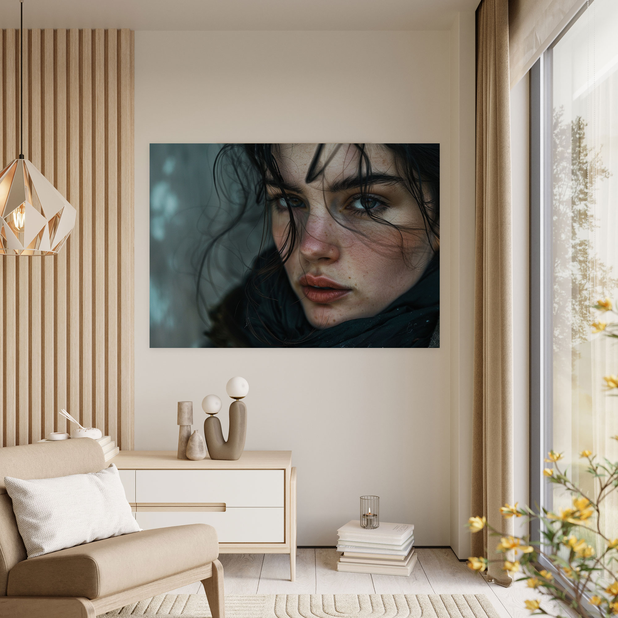 Caravaggio Style Canvas Print - Caravaggio, Canvas Wall Art, Wall Decoration, Caravaggio Style