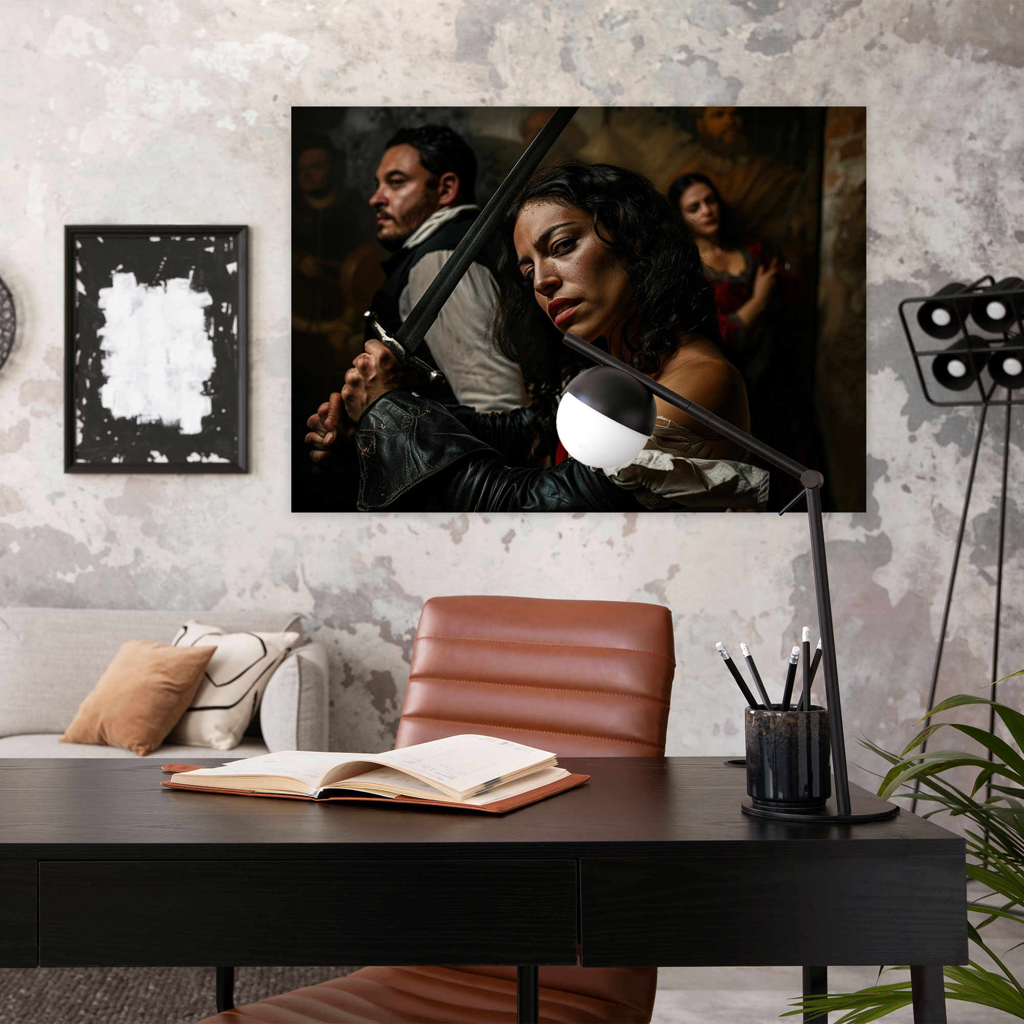 Caravaggio Style Canvas Print - Caravaggio, Canvas Wall Art, Canvas Print, Caravaggio Style