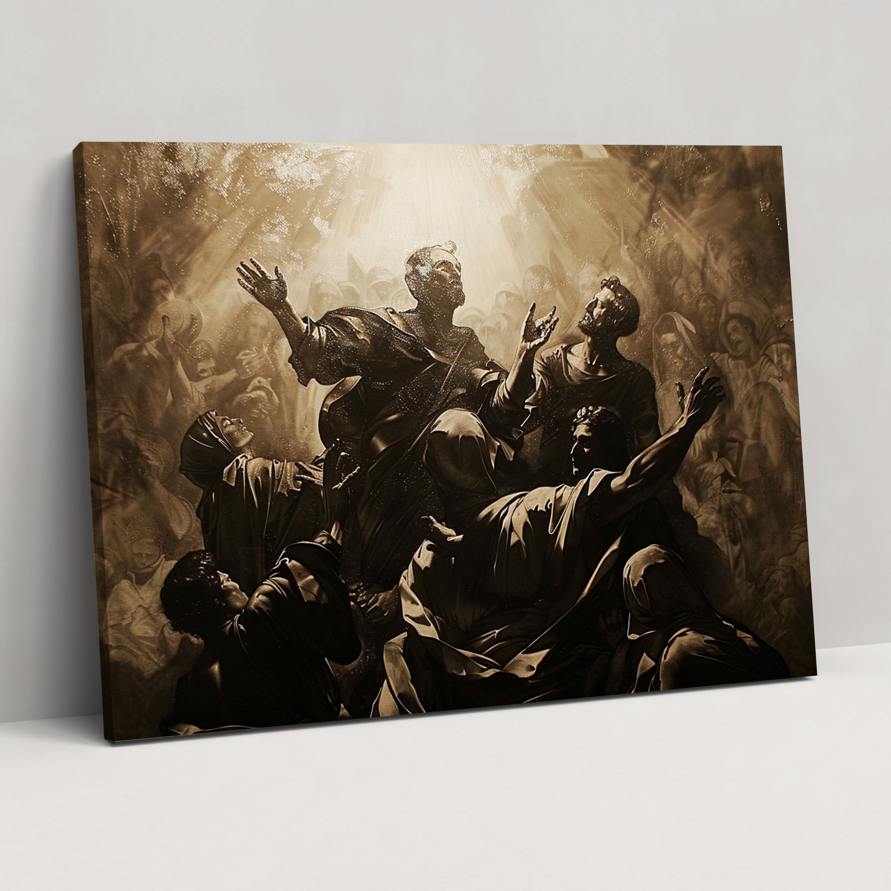 Caravaggio Tarzı Duvar Dekorasyonu - Kanvas Tablo Duvar Sanatı Caravaggio Tarzı