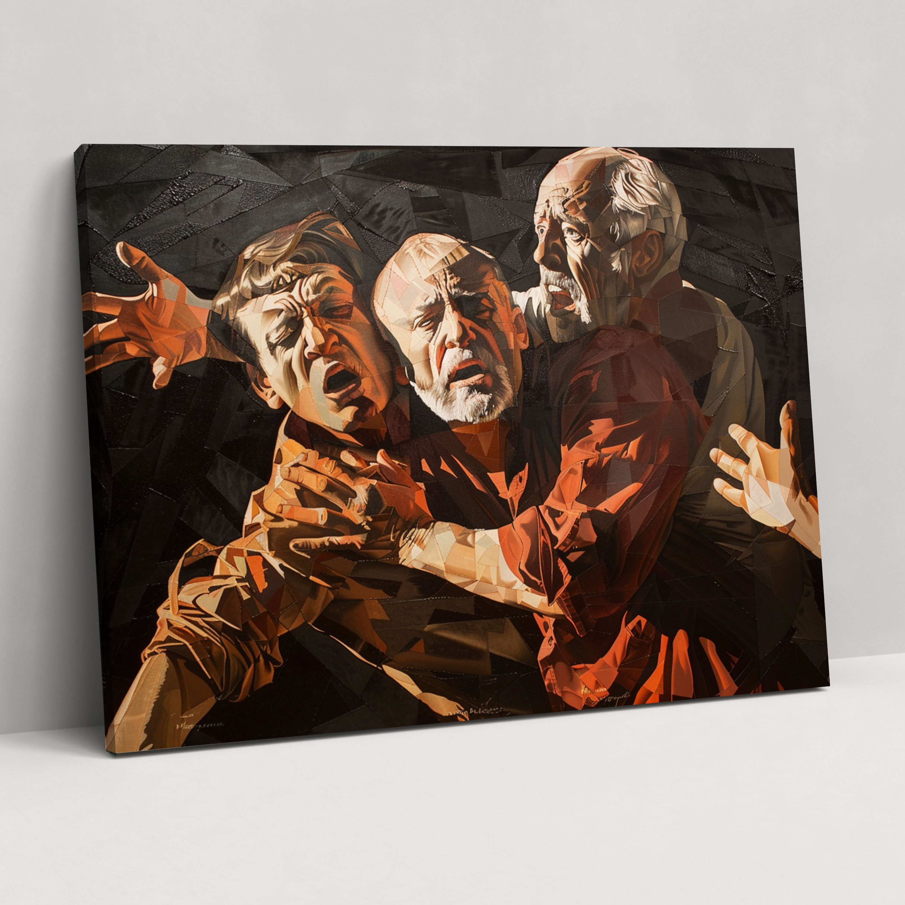 Caravaggio Style Canvas Print - Caravaggio, Canvas Print, Caravaggio Style, Wall Art