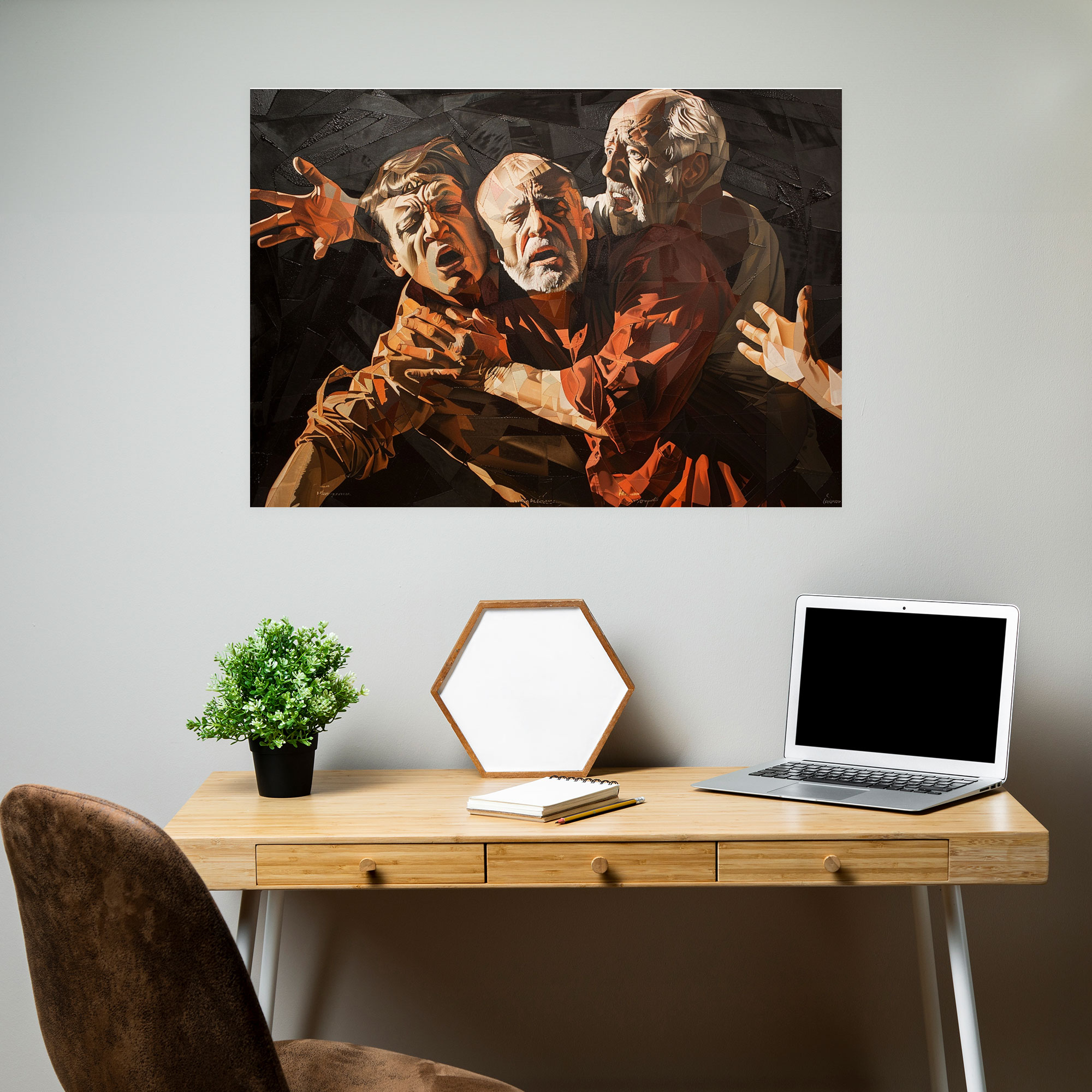 Caravaggio Style Canvas Print - Caravaggio, Canvas Print, Caravaggio Style, Wall Art