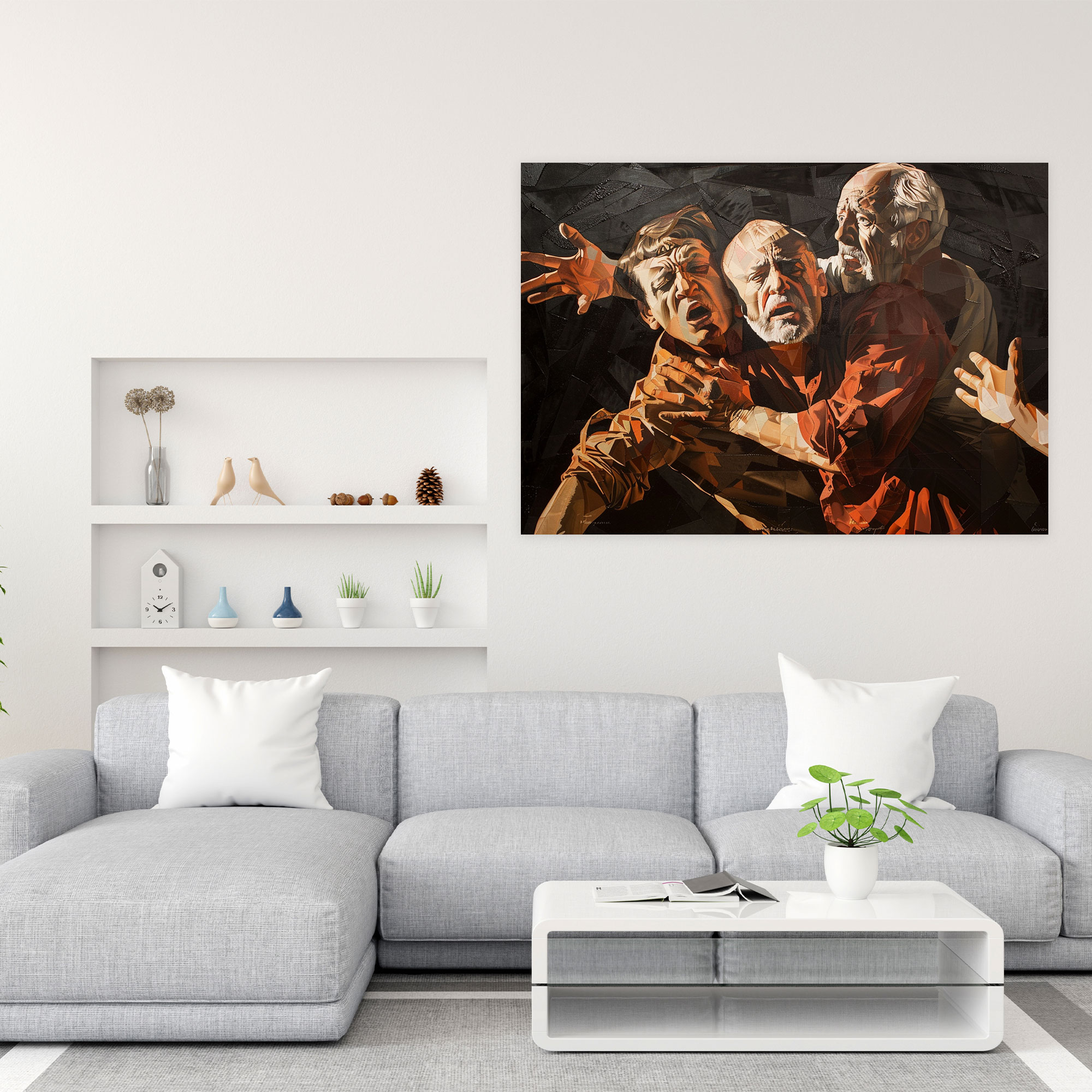 Caravaggio Style Canvas Print - Caravaggio, Canvas Print, Caravaggio Style, Wall Art