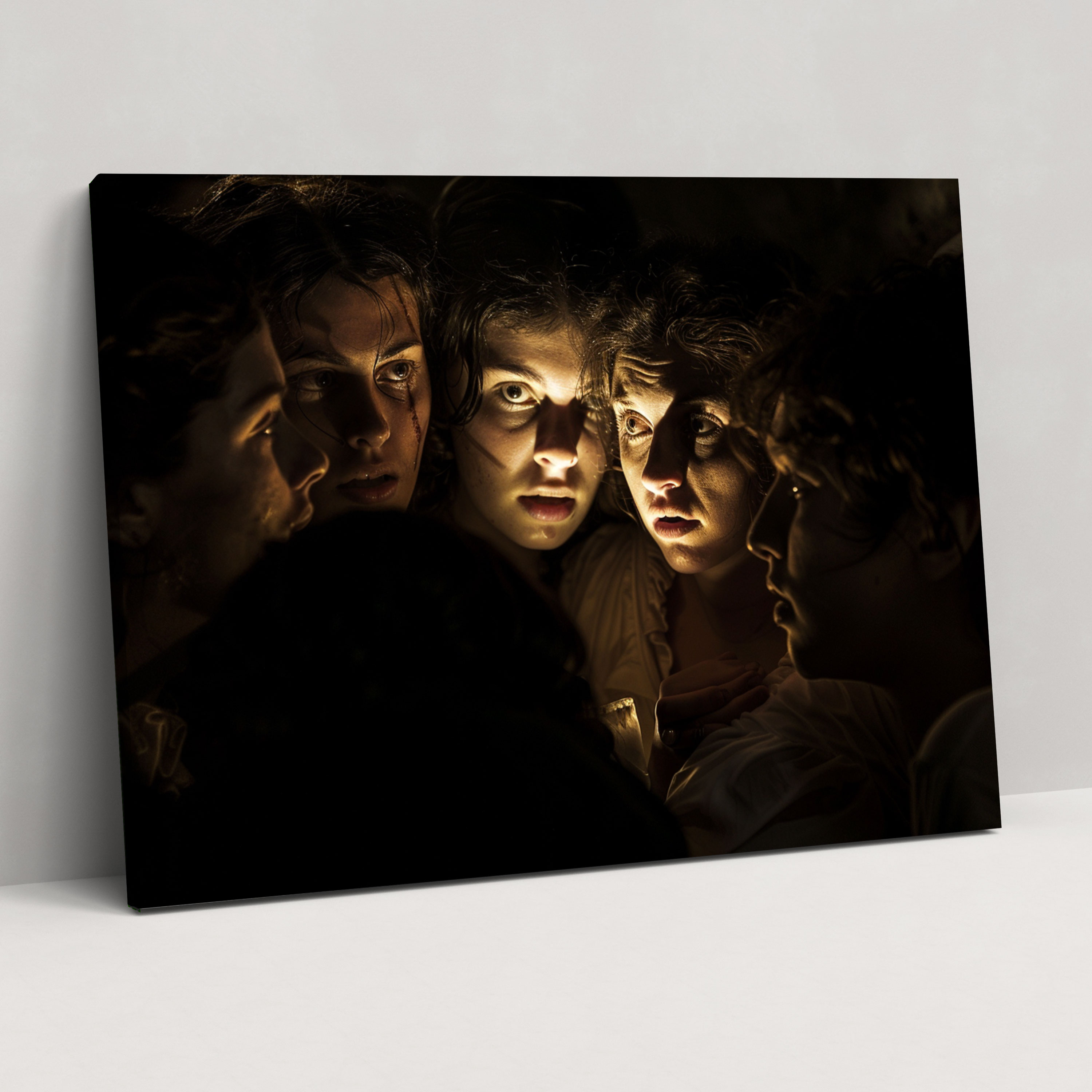 Caravaggio Tarzı Kanvas Tablo - Duvar Dekorasyonu Kanvas Duvar Sanatı
