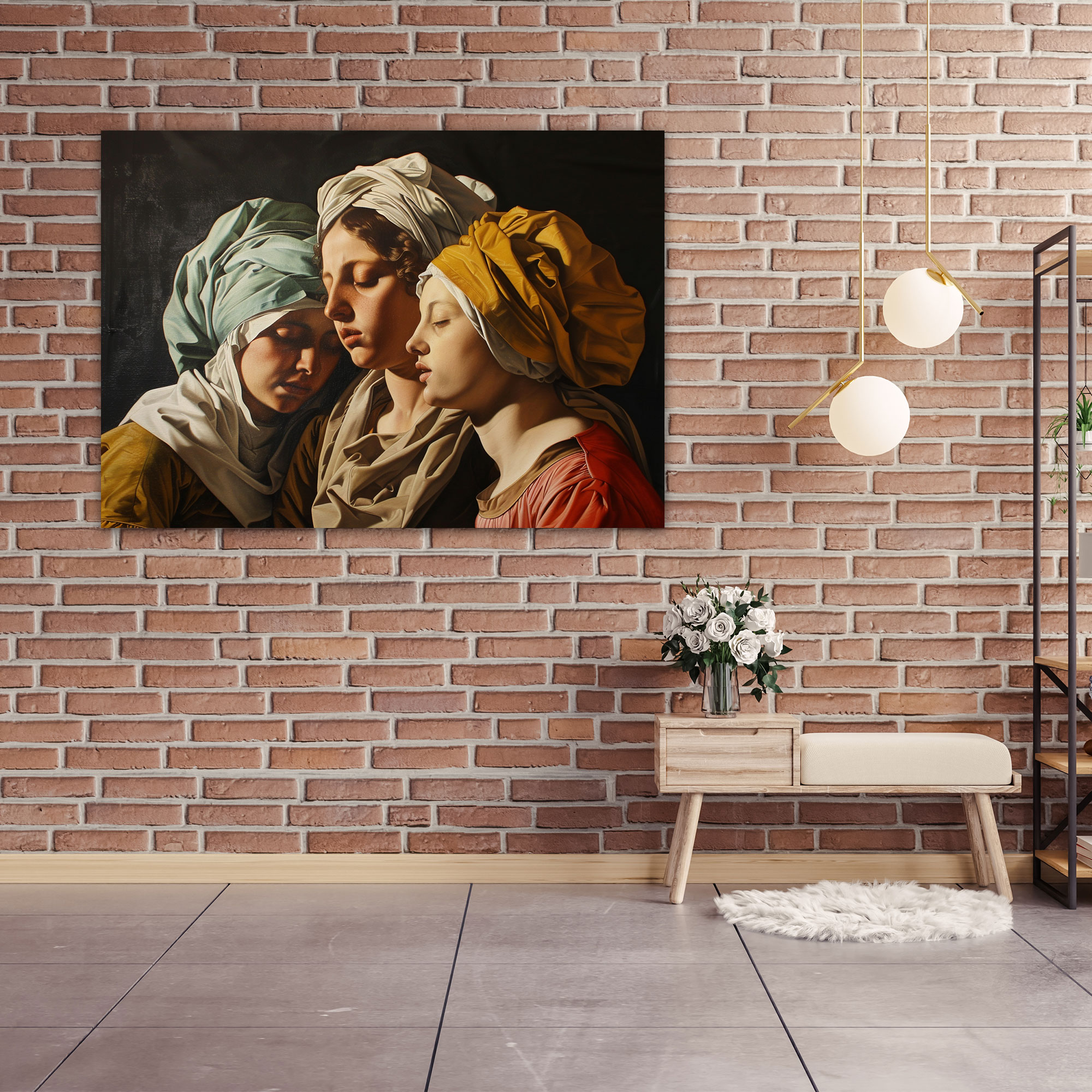 Caravaggio Style Wall Art - Caravaggio, Canvas, Home Decoration, Caravaggio Style