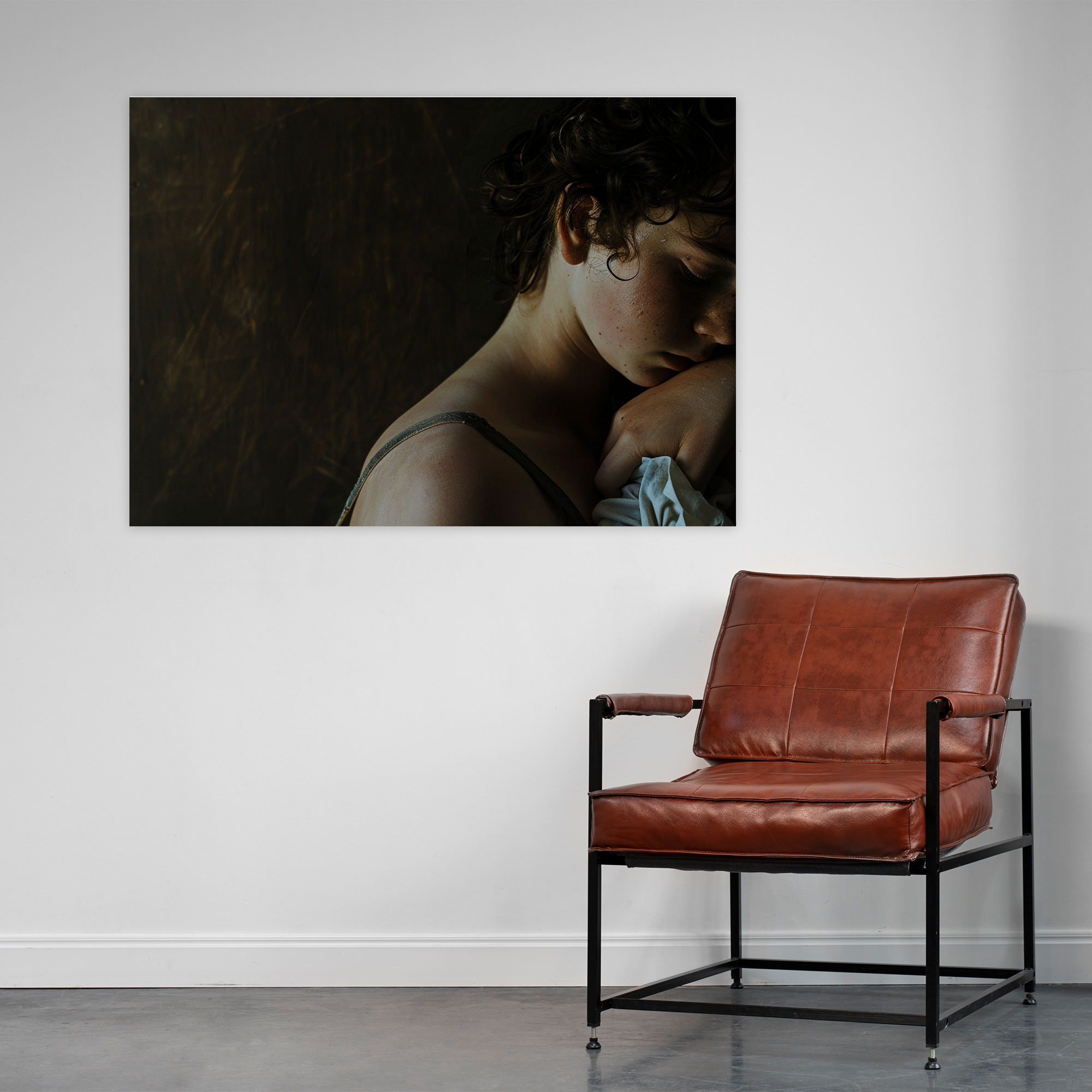 Caravaggio Tarzı Duvar Dekorasyonu - Kanvas Kanvas Duvar Sanatı