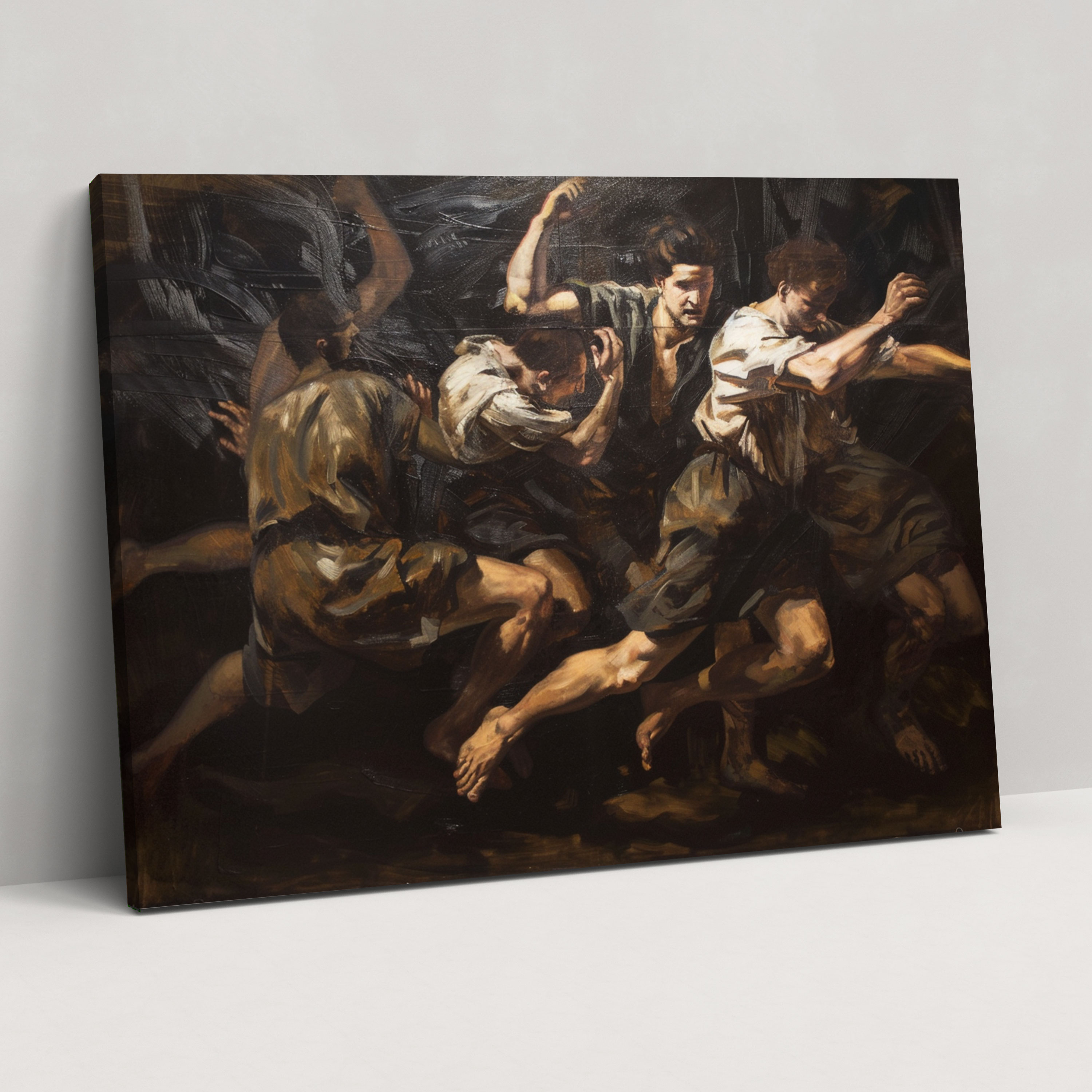Caravaggio Style Canvas Print - Caravaggio, Canvas Print, Wall Decoration, Canvas