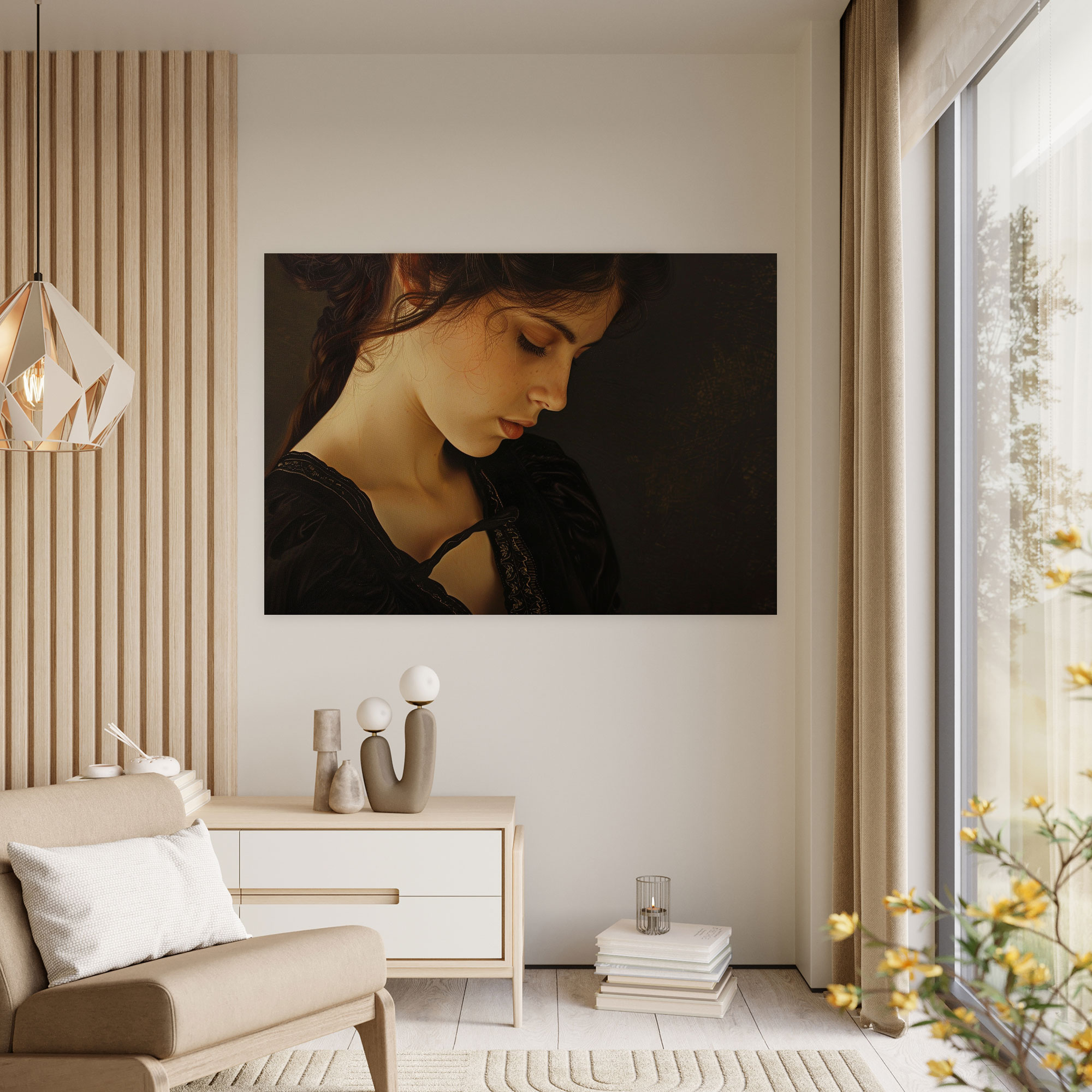 Caravaggio Style Wall Art - Caravaggio, Home Decoration, Wall Decoration, Canvas Wall Art