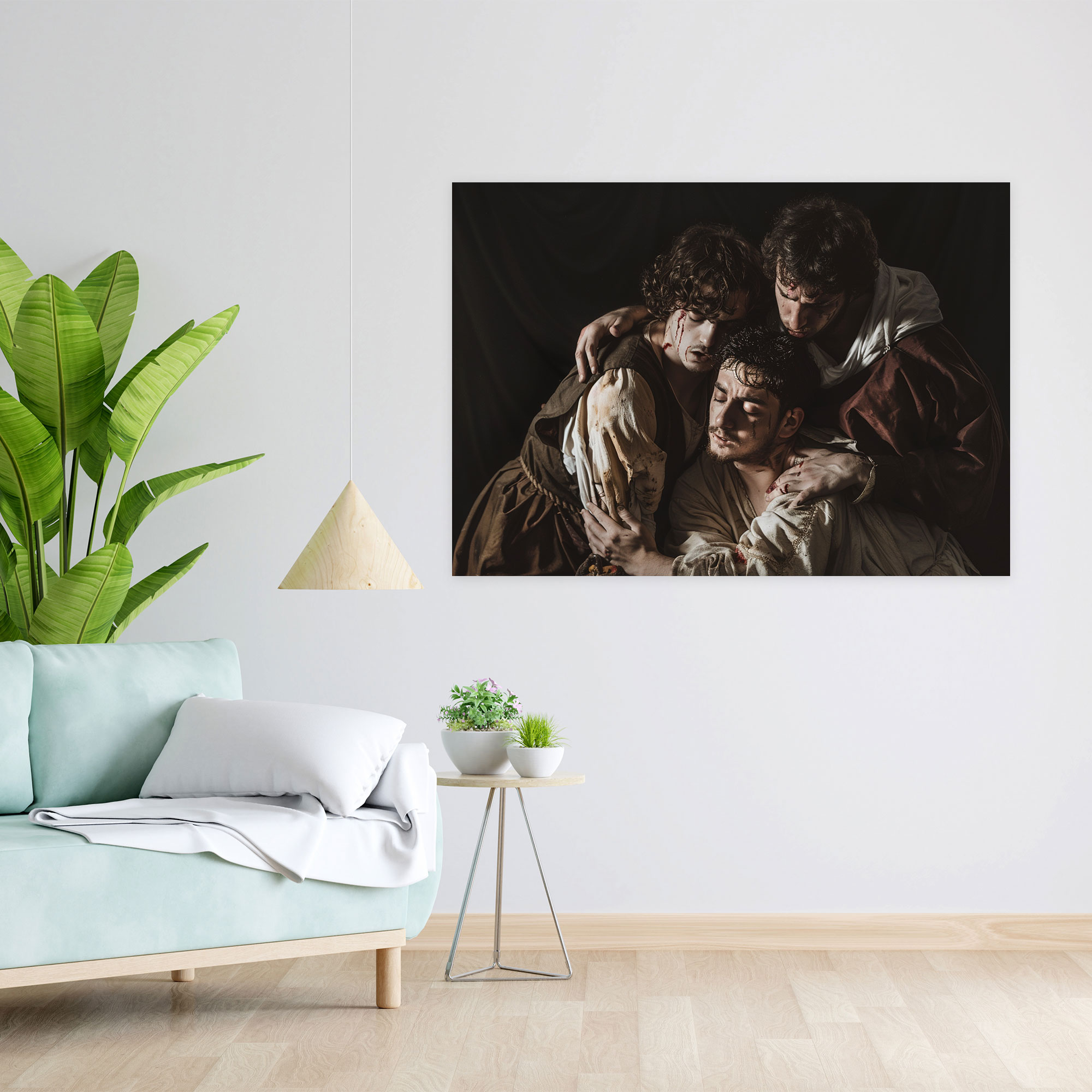 Caravaggio Style Wall Decoration - Caravaggio, Caravaggio Style, Home Decoration, Canvas