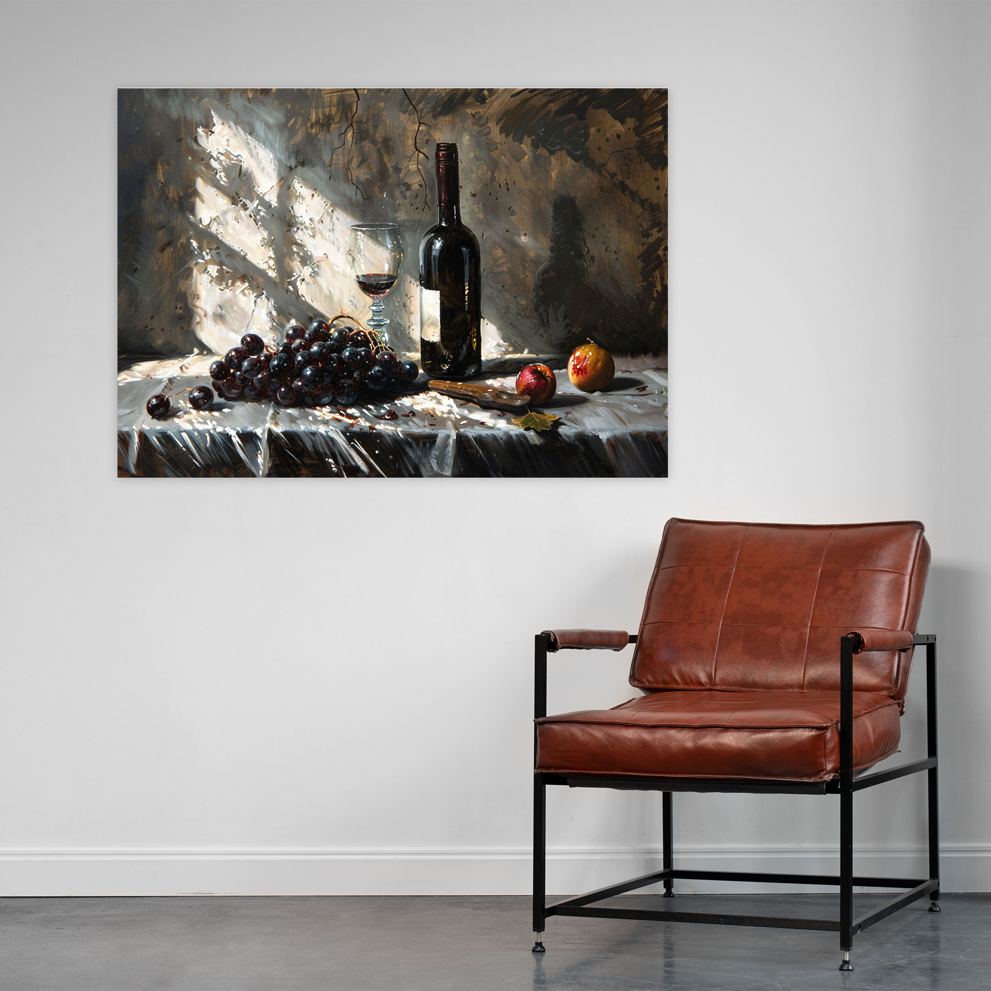 Caravaggio Style Canvas Print - Caravaggio, Canvas Wall Art, Wall Decoration, Canvas Print