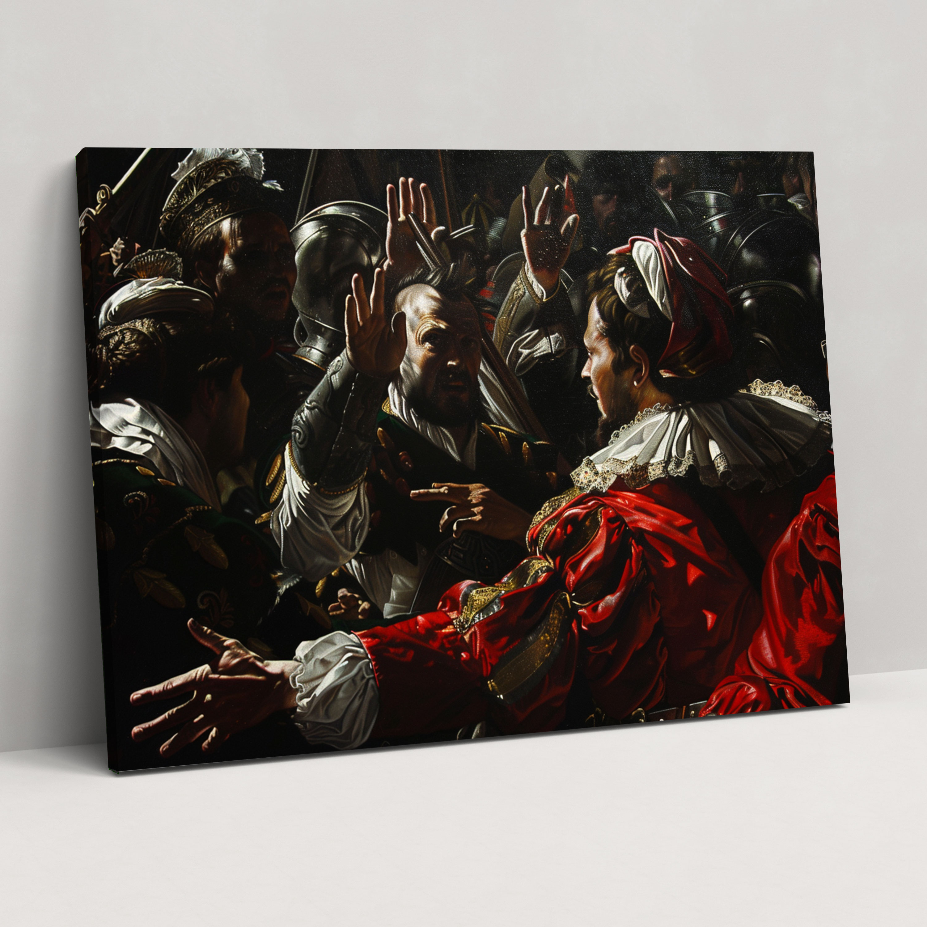 Caravaggio Style Wall Art - Caravaggio, Caravaggio Style, Canvas Wall Art, Home Decoration