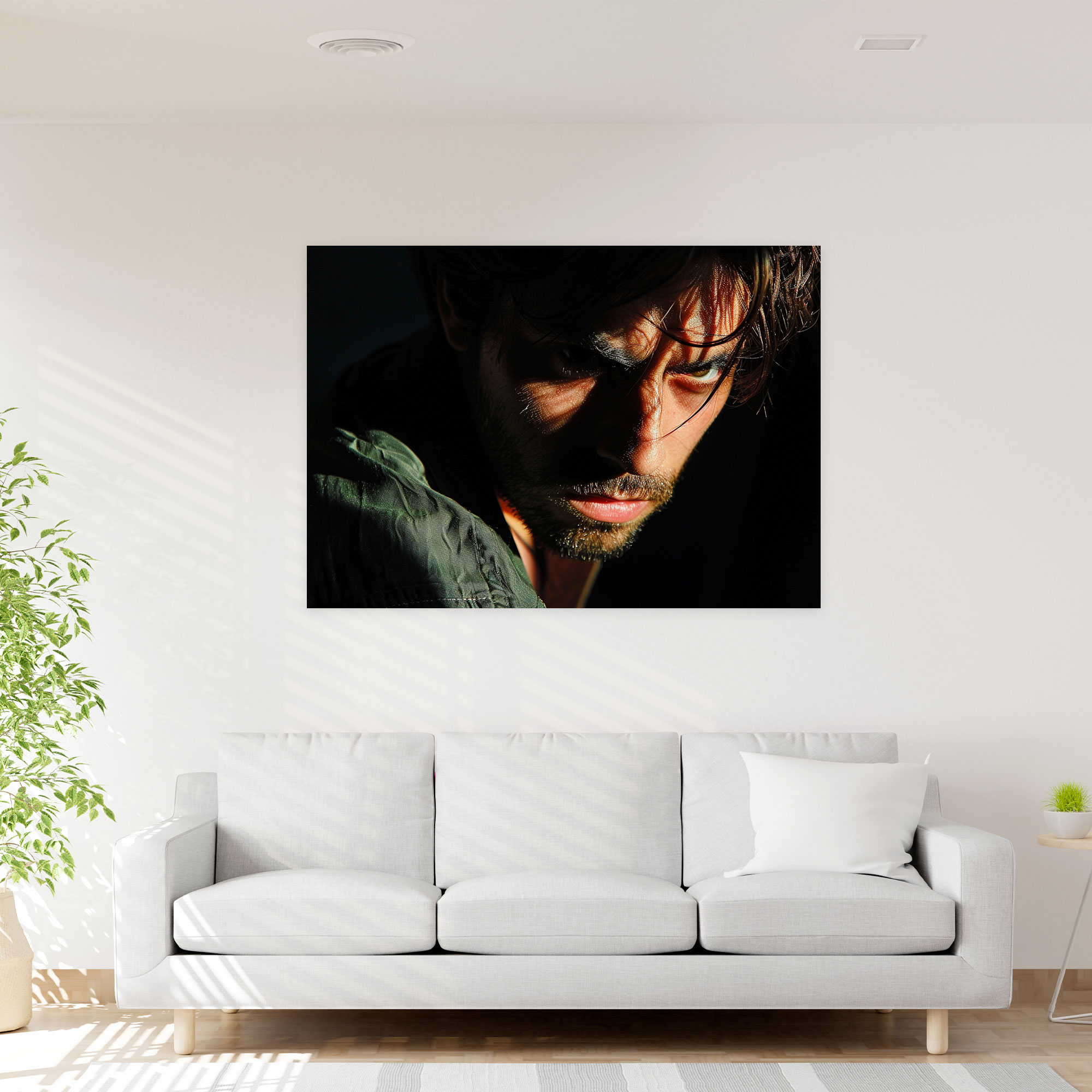 Caravaggio Style Canvas Print - Caravaggio, Canvas Wall Art, Wall Decoration, Home Decoration