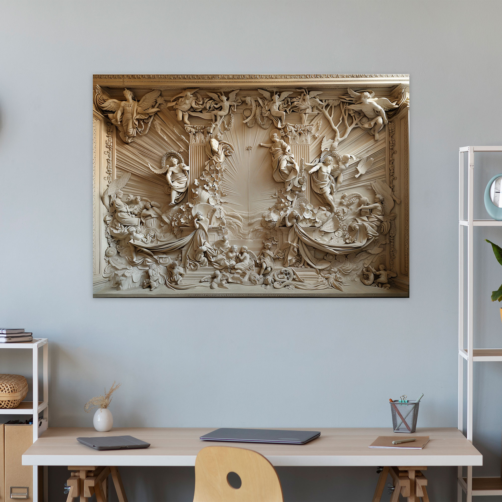 Baroque Caravaggio Style Canvas Print - Caravaggio, Wall Art, Canvas, Home Decoration