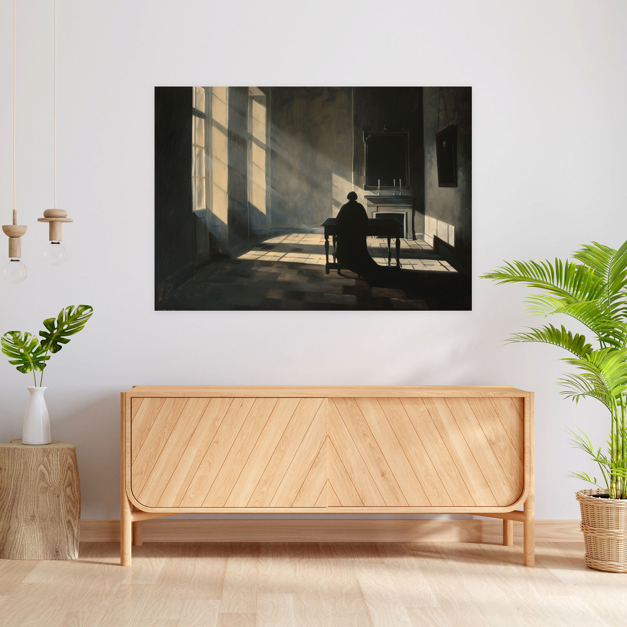 Caravaggio Tarzı Duvar Sanatı - Kanvas Ev Dekorasyonu için Caravaggio Tarzı