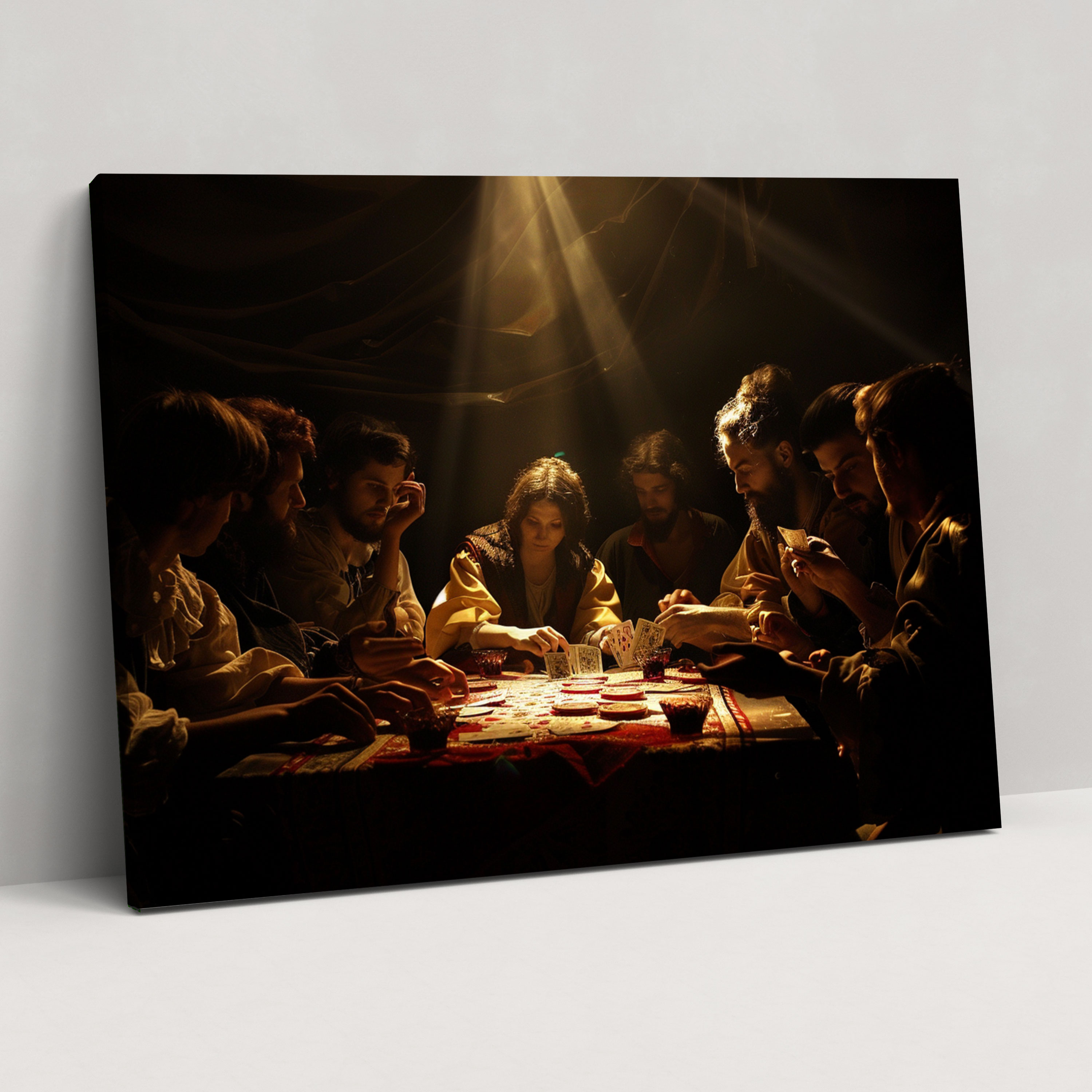 Caravaggio Style Canvas Print - Caravaggio, Wall Art, Caravaggio Style, Canvas Wall Art