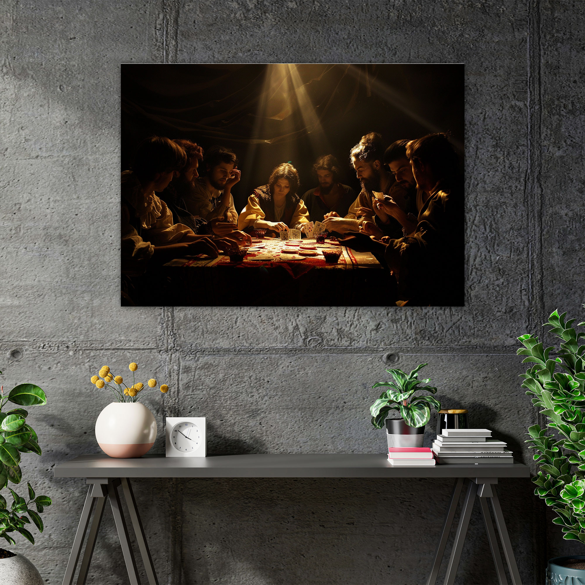 Caravaggio Style Canvas Print - Caravaggio, Wall Art, Caravaggio Style, Canvas Wall Art