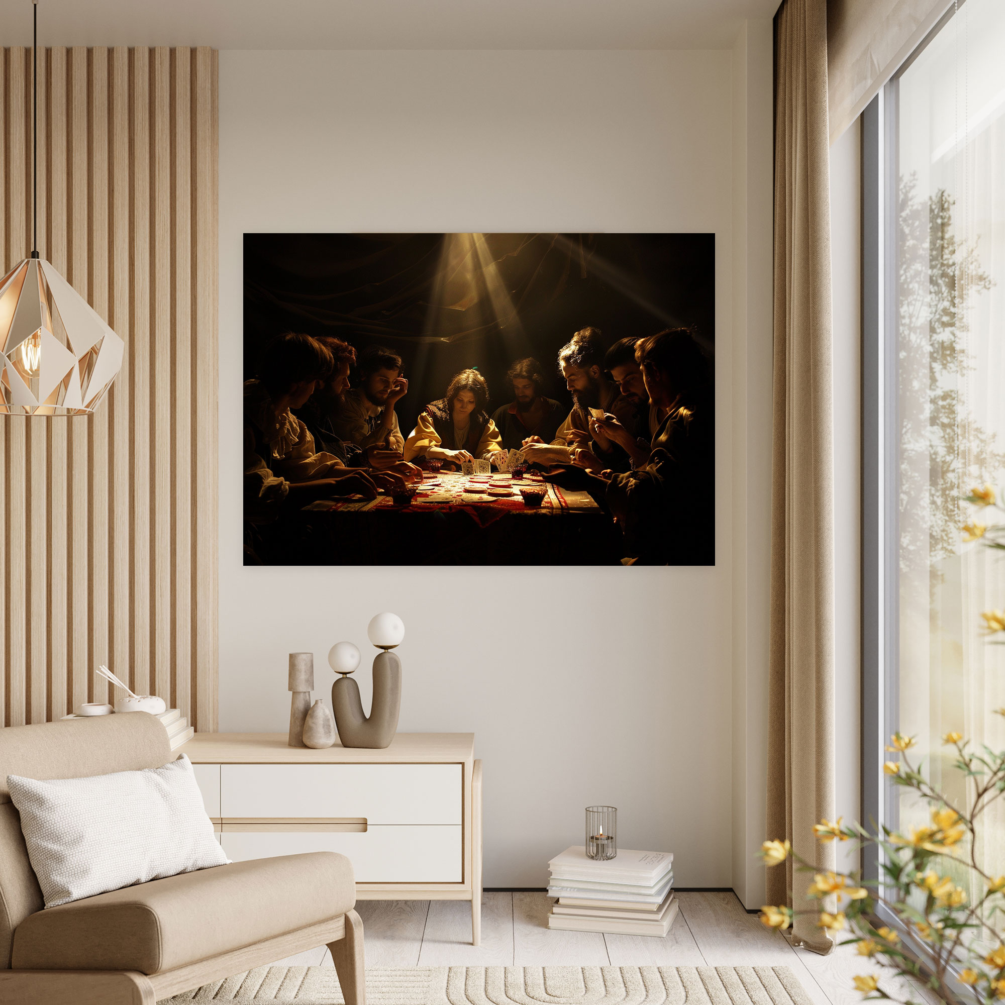 Caravaggio Style Canvas Print - Caravaggio, Wall Art, Caravaggio Style, Canvas Wall Art