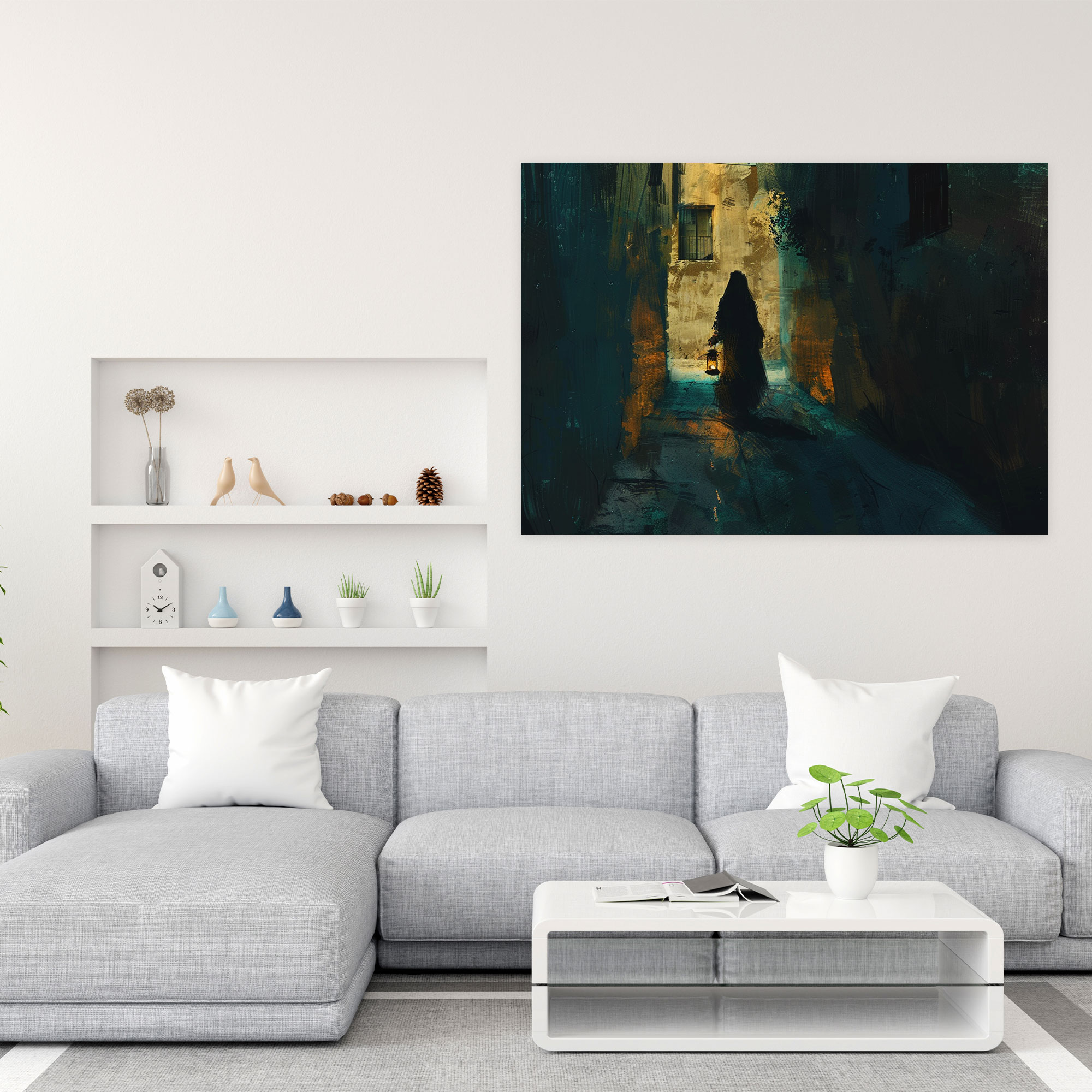 Caravaggio Style Wall Decoration - Caravaggio, Home Decoration, Canvas Print, Canvas Wall Art