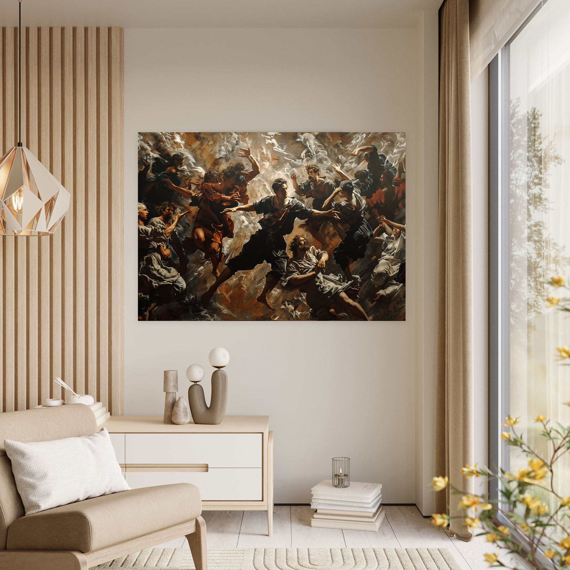 Caravaggio Style Wall Art - Caravaggio, Wall Art, Home Decoration, Canvas