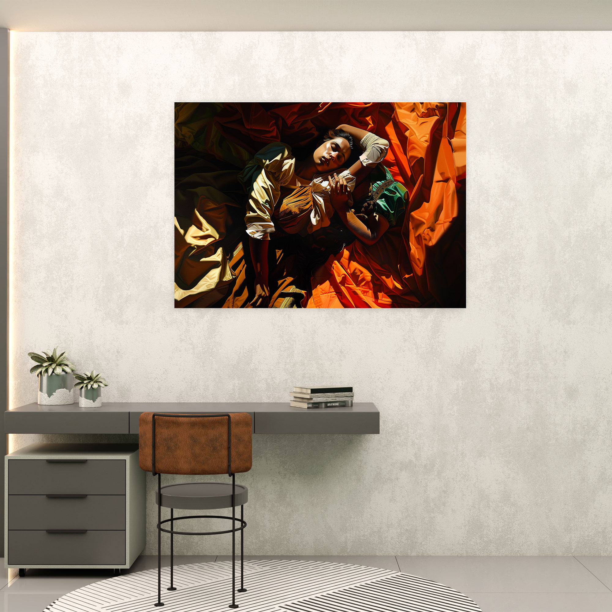 Caravaggio Tarzı Duvar Dekorasyonu - Kanvas Tablo Sanatı Ev Dekorasyonu