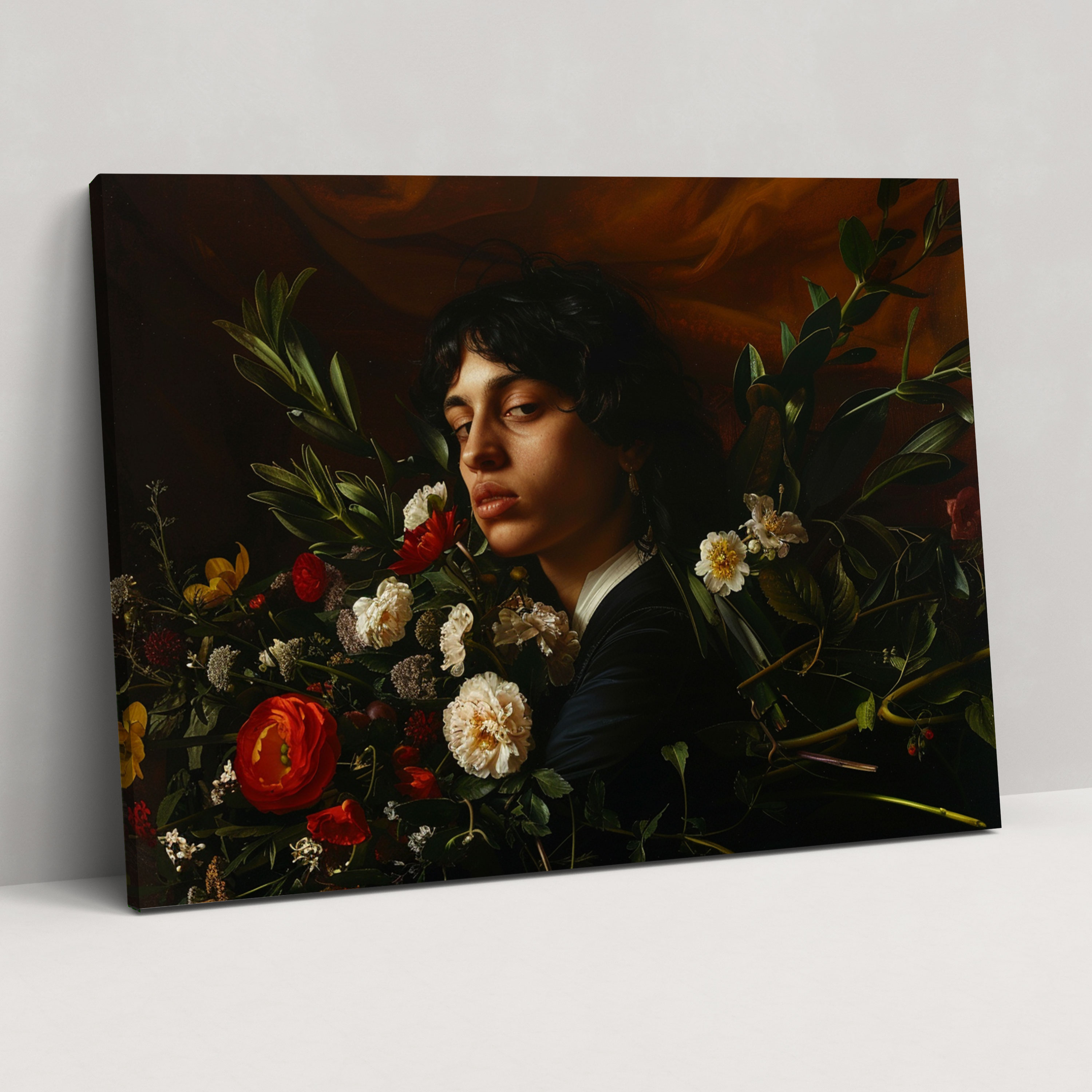 Caravaggio Style Canvas Print - Caravaggio, Canvas Wall Art, Canvas, Canvas Print