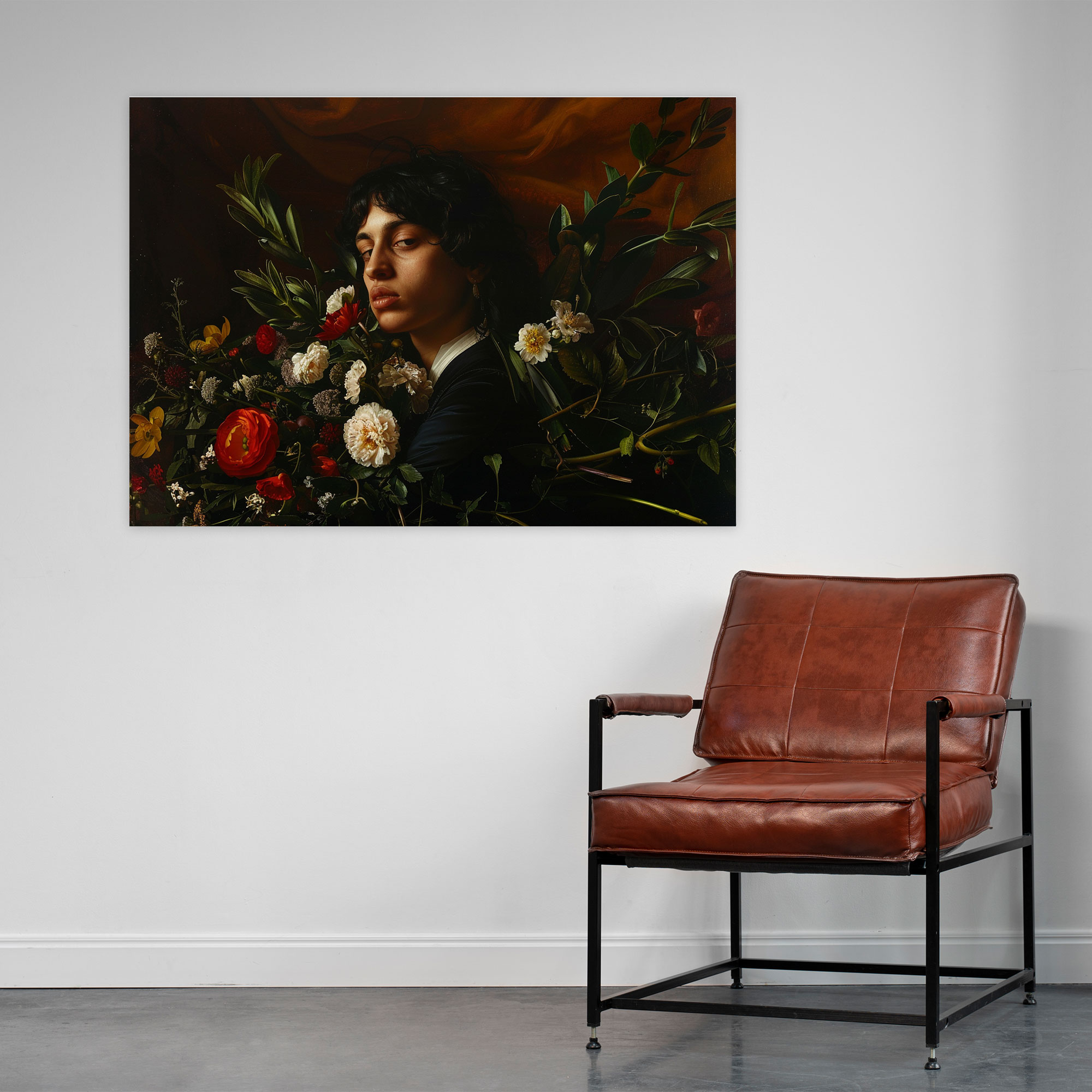 Caravaggio Style Canvas Print - Caravaggio, Canvas Wall Art, Canvas, Canvas Print