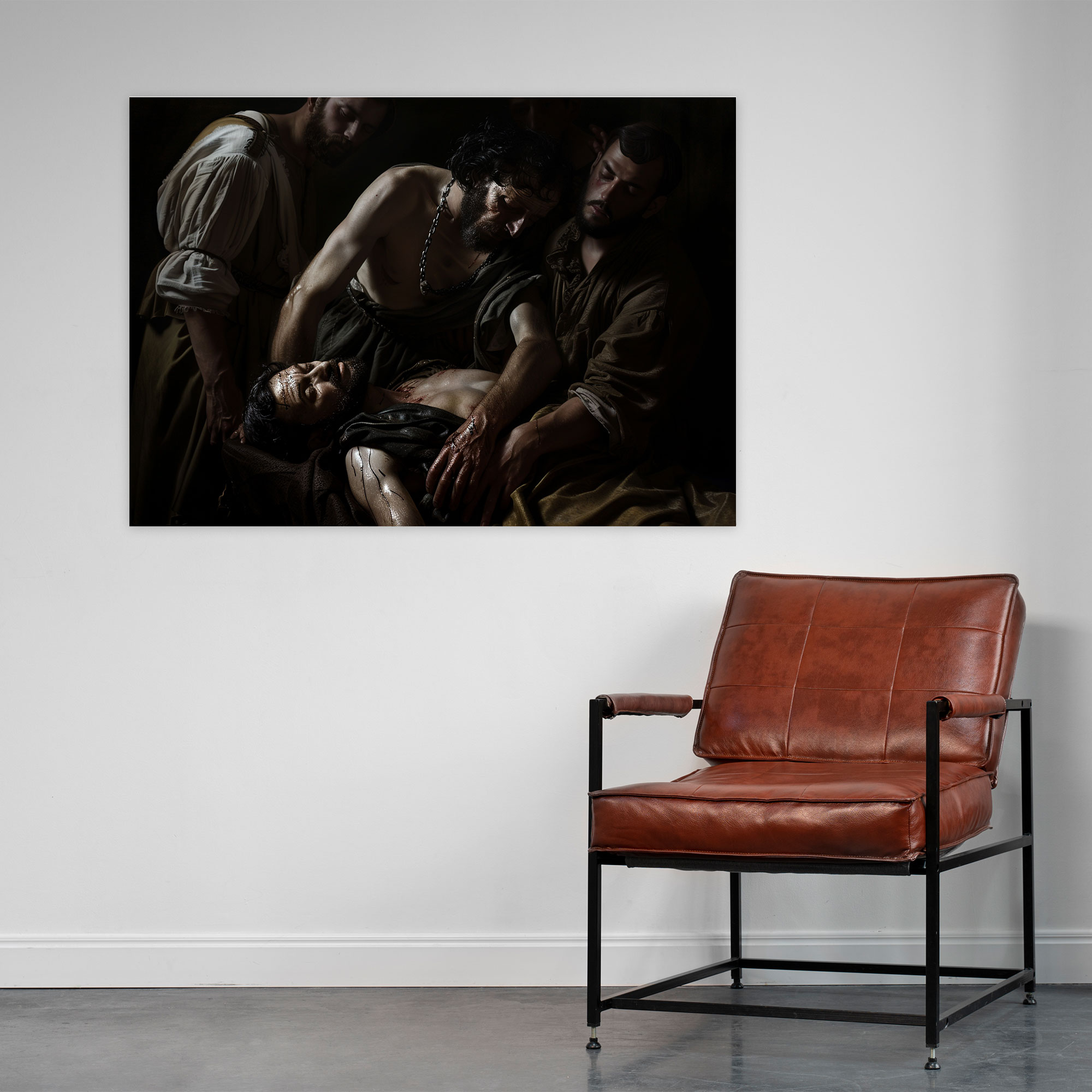 Caravaggio Style Wall Decoration - Caravaggio, Wall Art, Canvas, Home Decoration