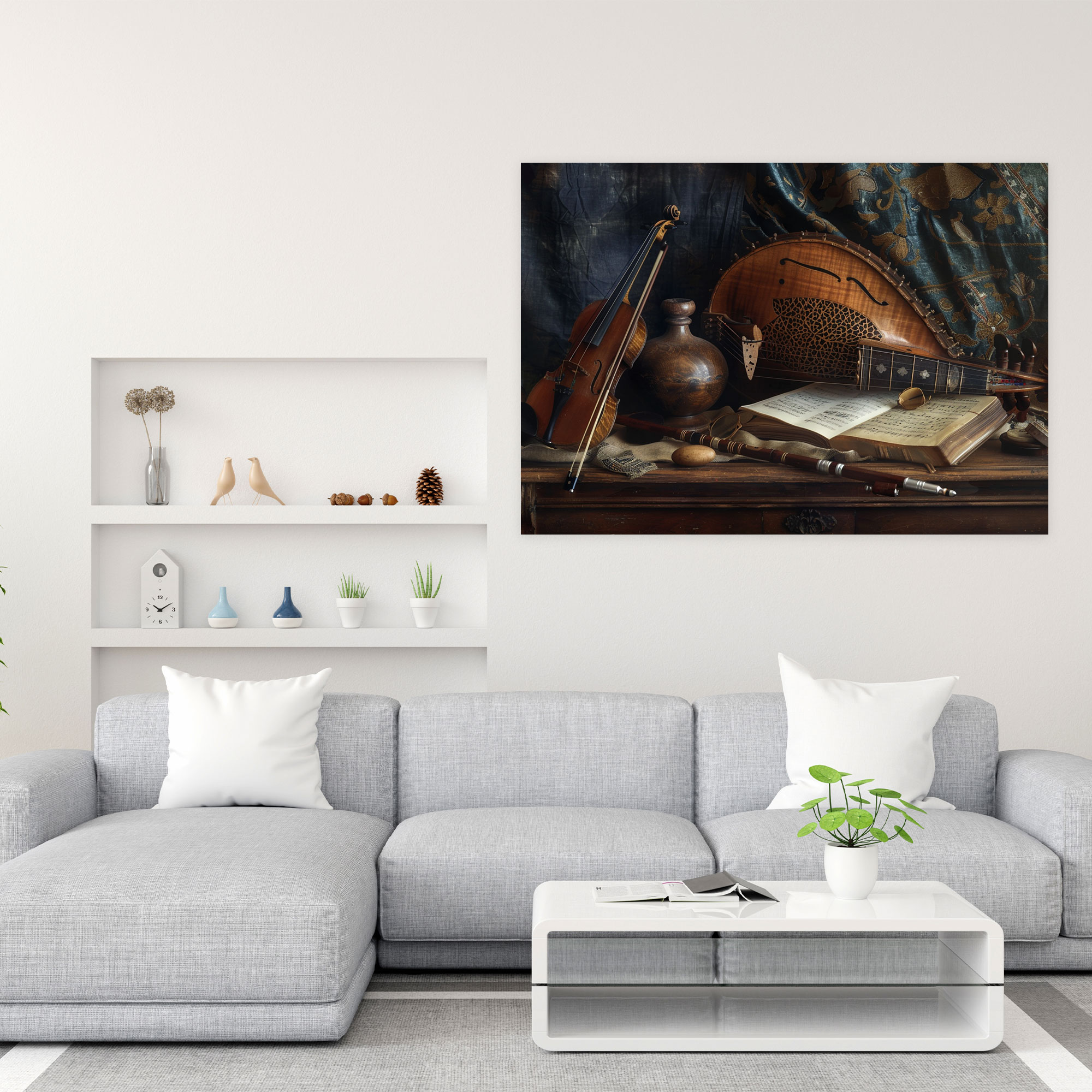 Caravaggio Style Canvas Print - Caravaggio, Home Decoration, Canvas, Canvas Print