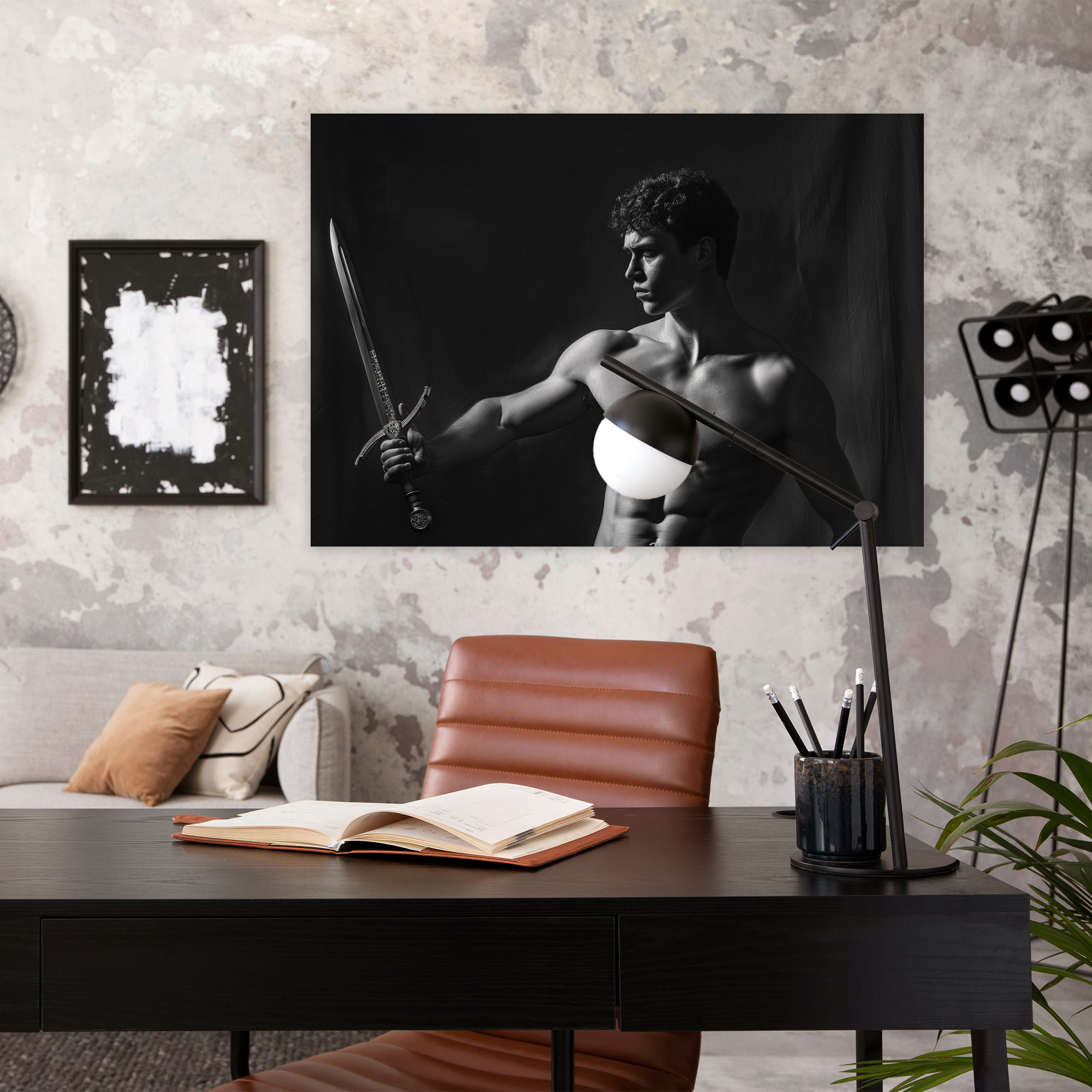 Caravaggio Tarzı Duvar Dekorasyonu - Ev Dekorasyonu Duvar Sanatı Duvar Dekorasyonu