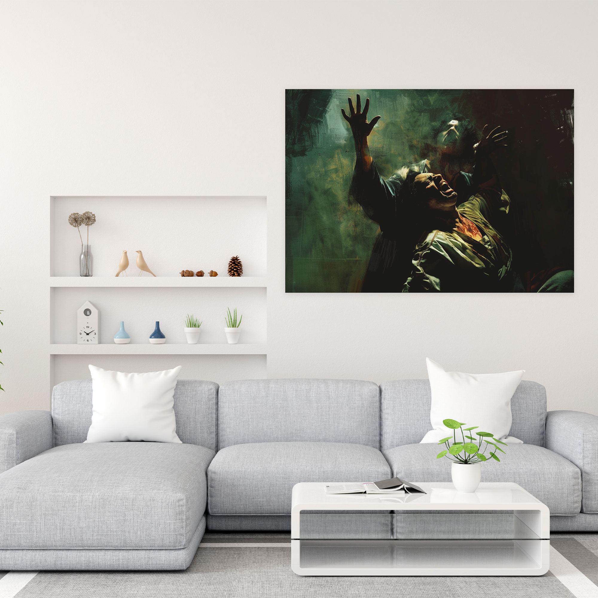 Caravaggio Style Canvas Print - Caravaggio, Canvas Print, Home Decoration, Wall Decoration