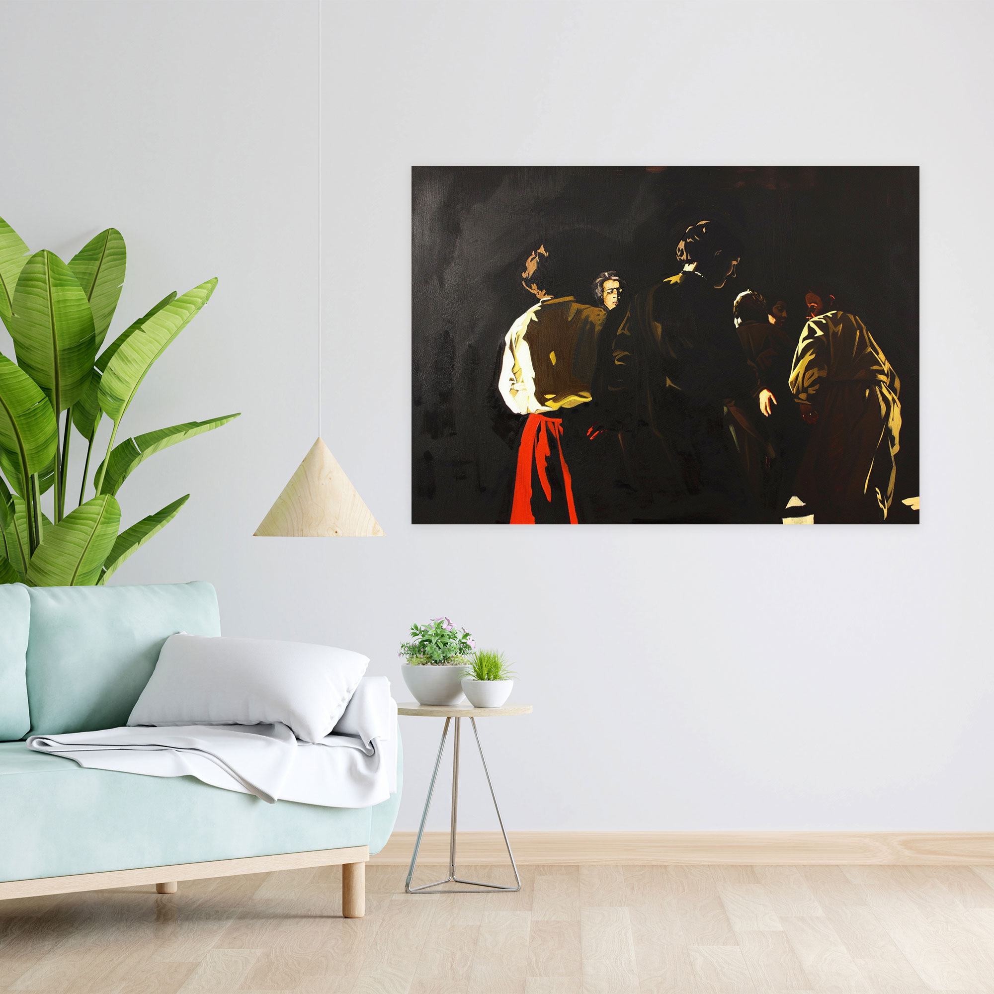 Caravaggio Style Wall Art - Caravaggio, Wall Art, Home Decoration, Canvas Print