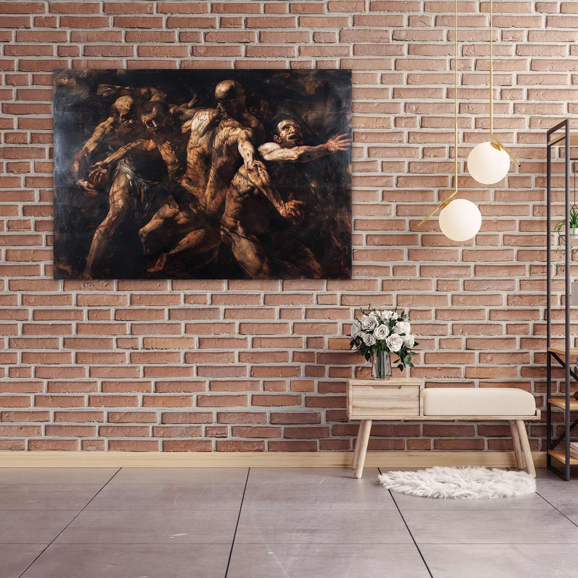 Caravaggio Style Wall Decoration - Caravaggio, Wall Art, Home Decoration, Canvas Wall Art