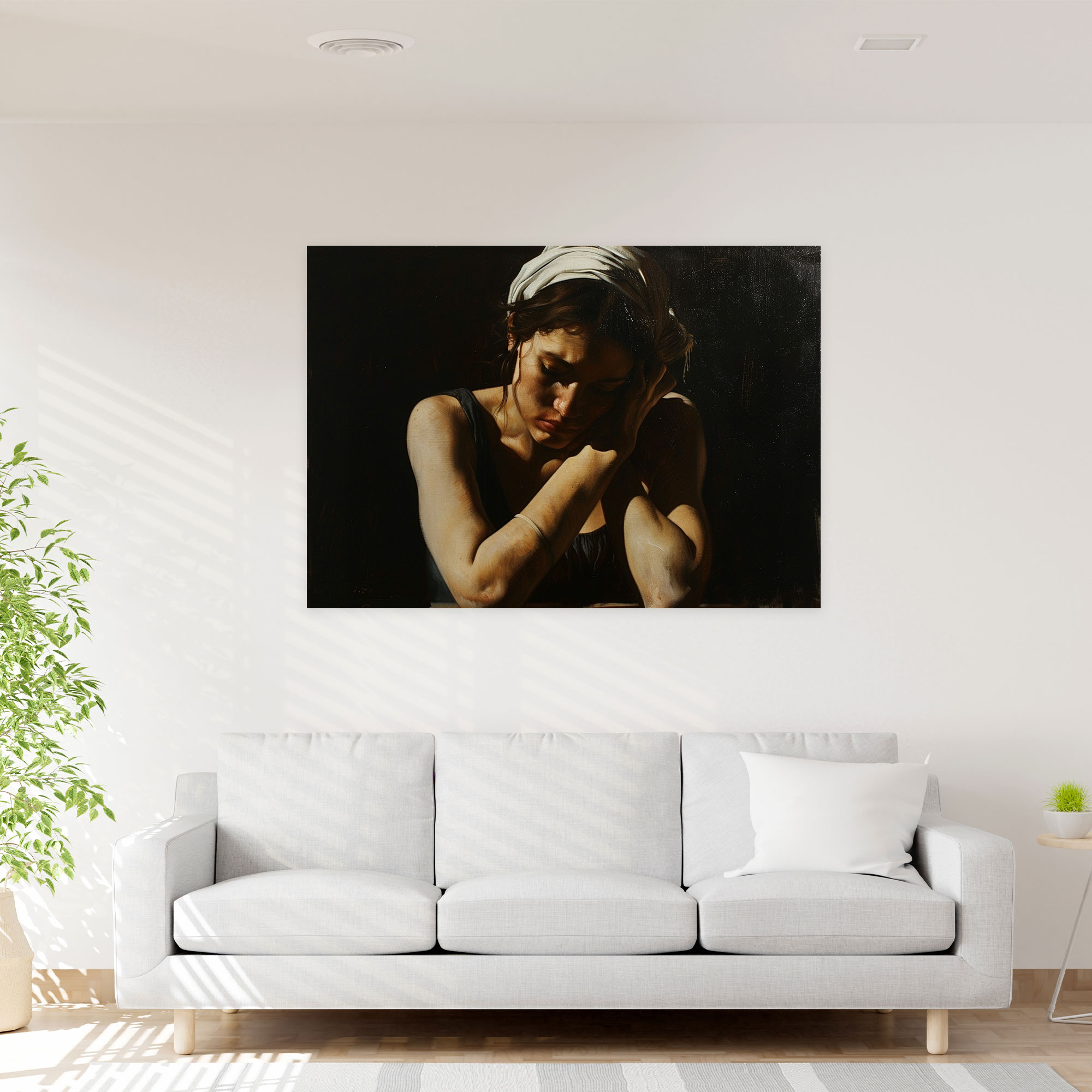 Caravaggio Style Wall Decoration - Caravaggio, Home Decoration, Caravaggio Style, Canvas Wall Art