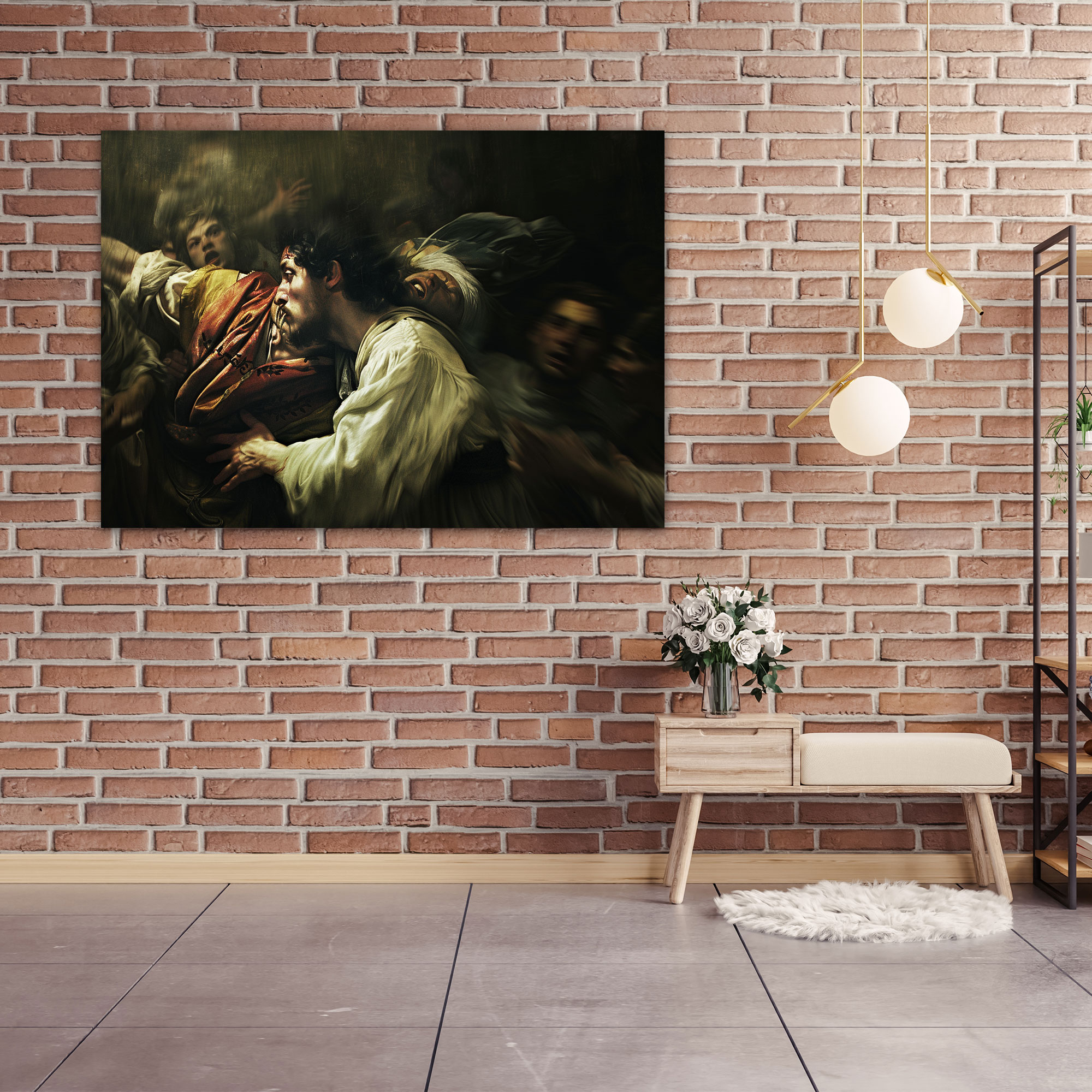 Caravaggio Style Wall Art - Caravaggio, Wall Art, Home Decoration, Caravaggio Style
