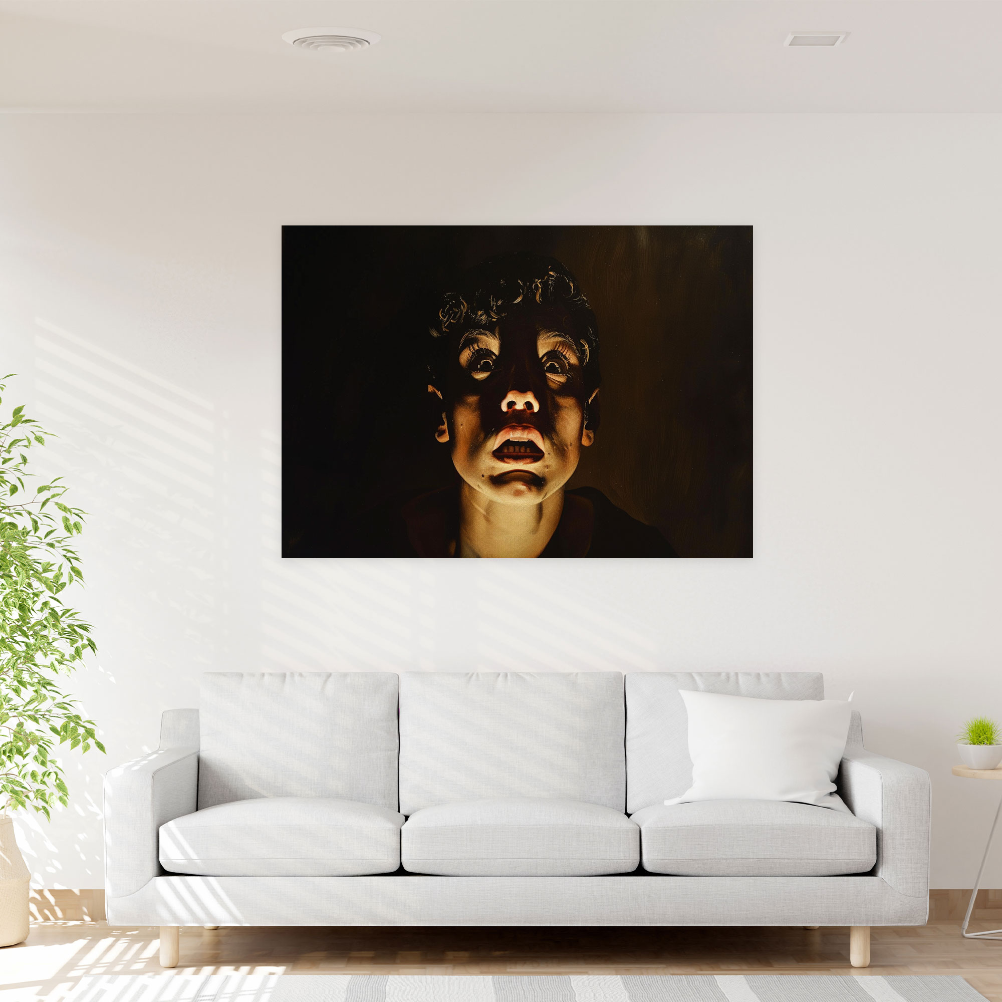 Caravaggio Style Wall Decoration - Caravaggio, Wall Decoration, Canvas Wall Art, Canvas Print
